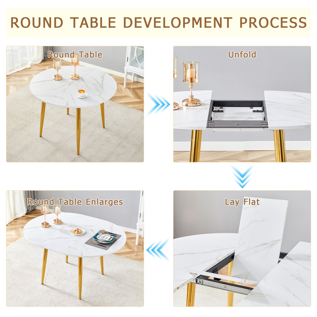 Streamdale Furniture W1151S03870 Dining-Tables - View #7