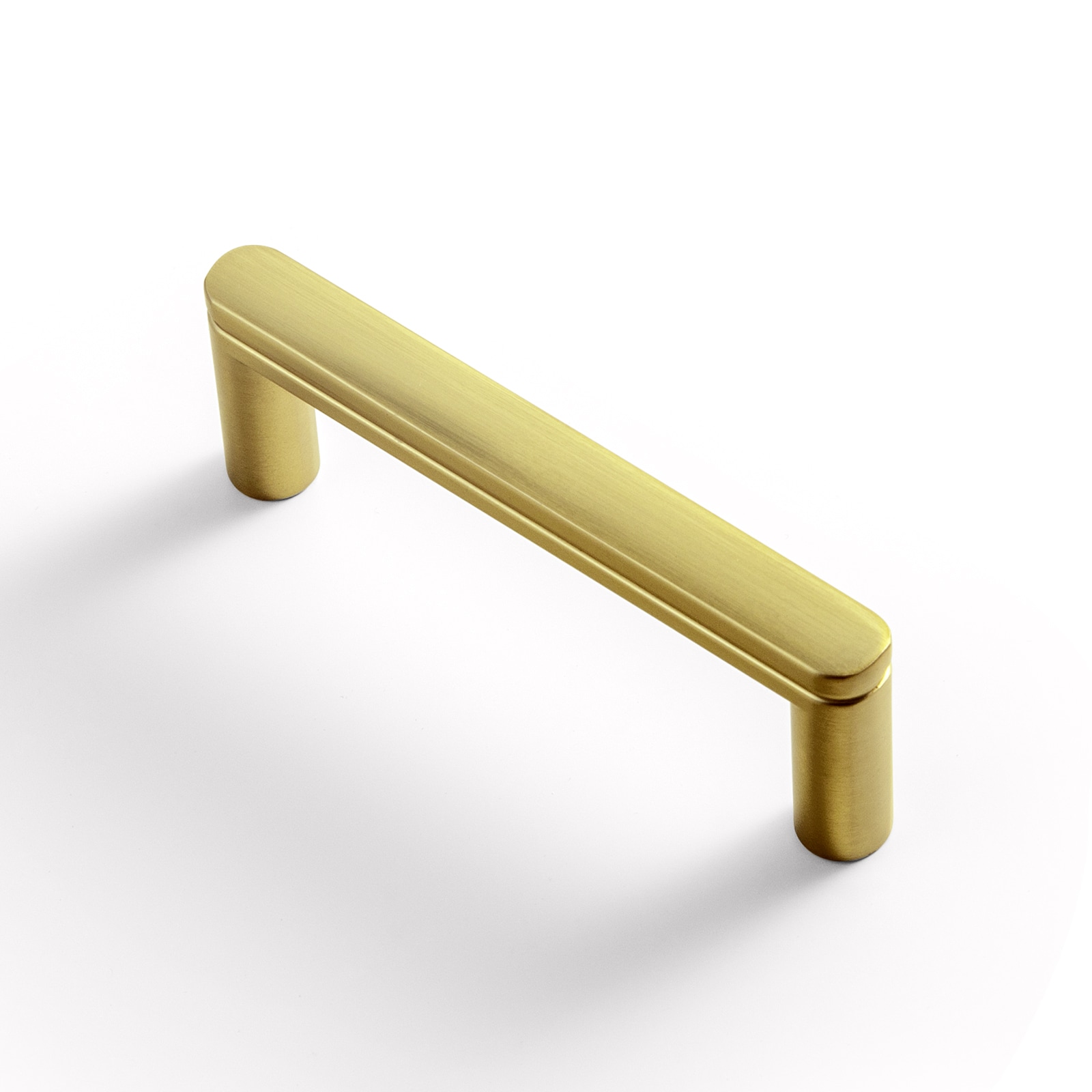 Miaokesen 2065XT-76 3-in , 76mm Center to Center Dark Brushed Brass Novelty Handle 6 -Pack