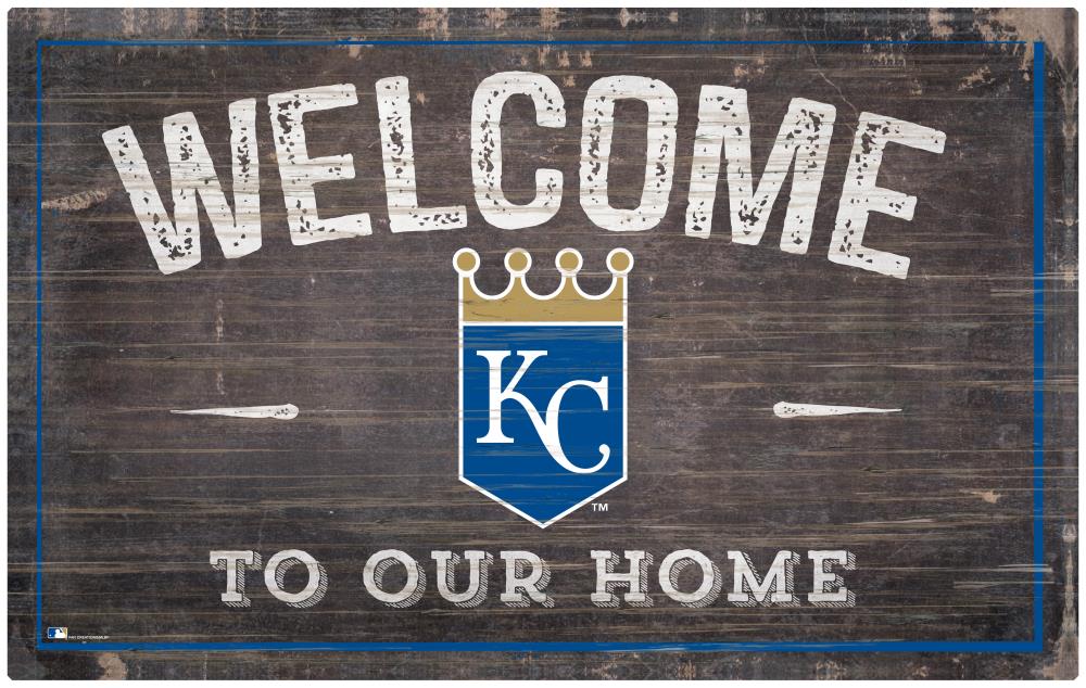 Kansas City Royals Fans Welcome Sign