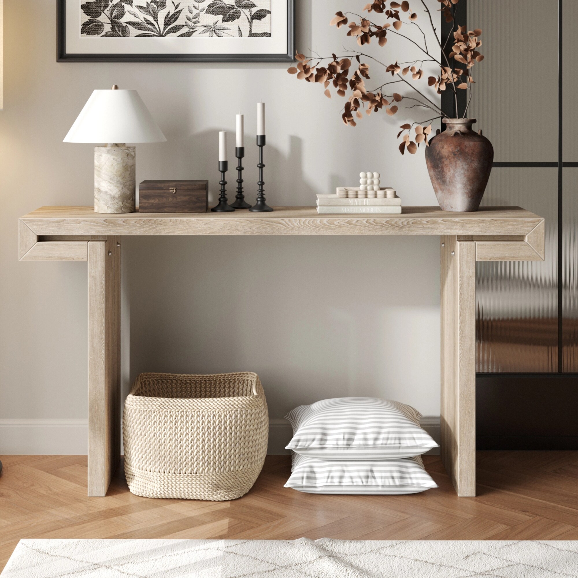 SINOFURN SYA330168DB Console-Sofa-Tables - View #2