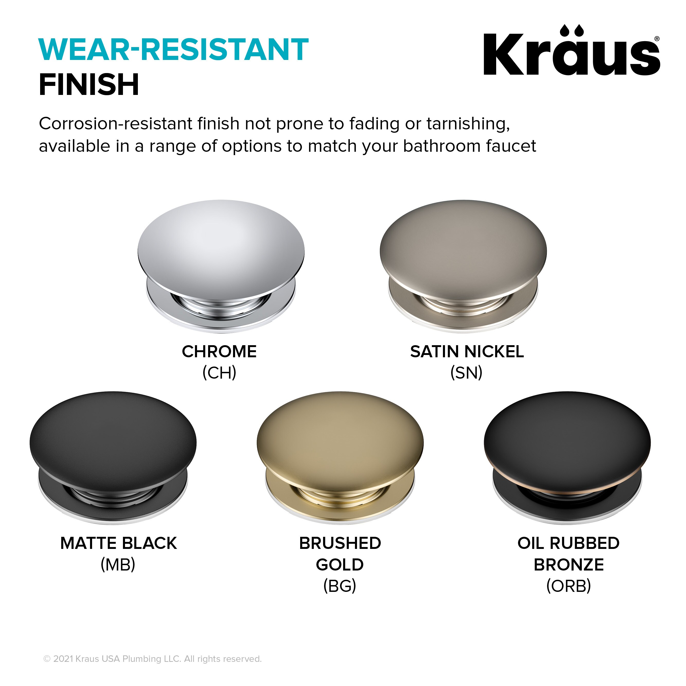 Kraus PU-L10SN Popup-Drains-Accessories - View #6