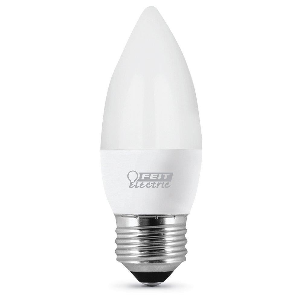 Feit Electric 40-Watt EQ B Warm White Medium Base (E-26) Light Bulb (3 ...