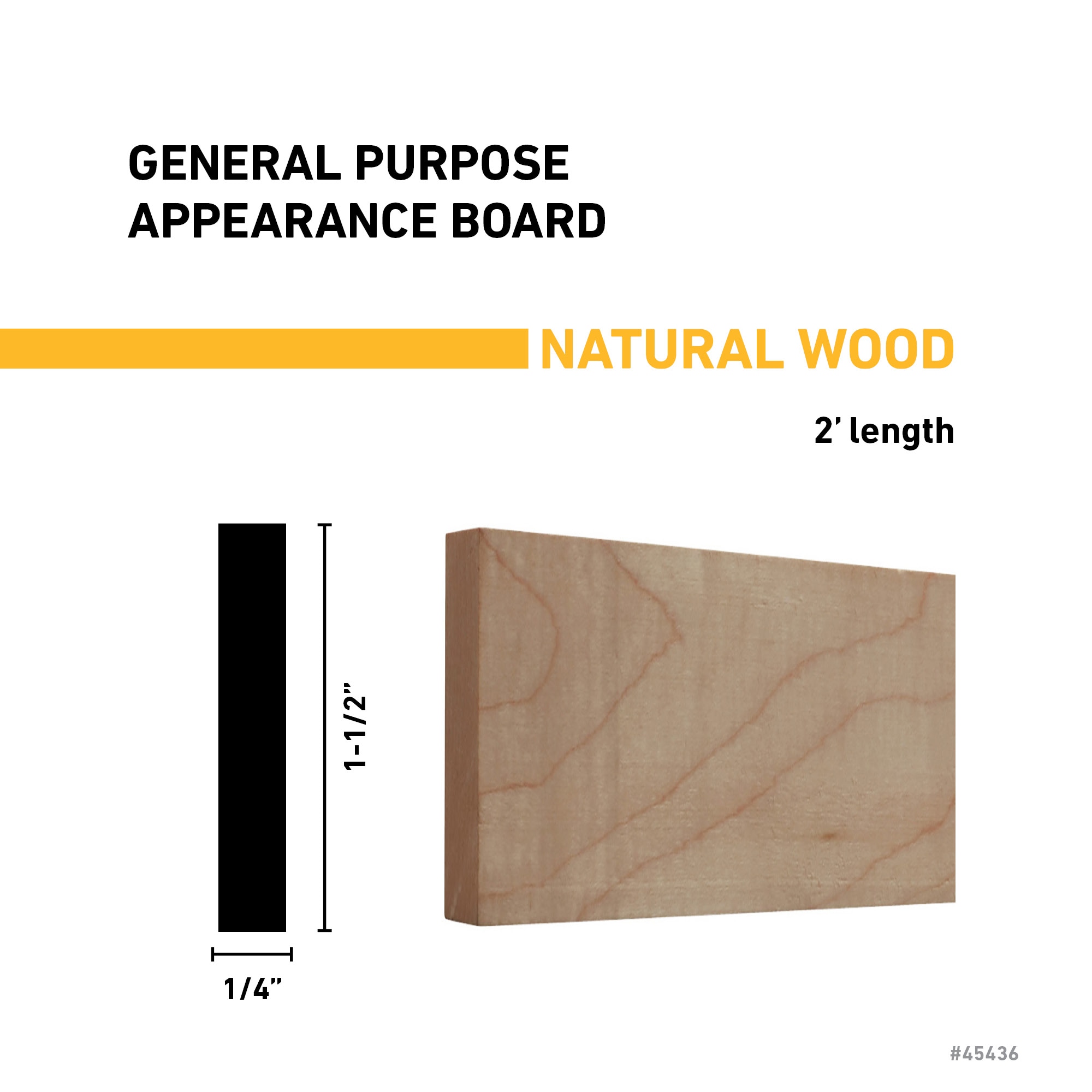 RELIABILT H 14X2 2 MAPLE Appearance-Boards - View #3