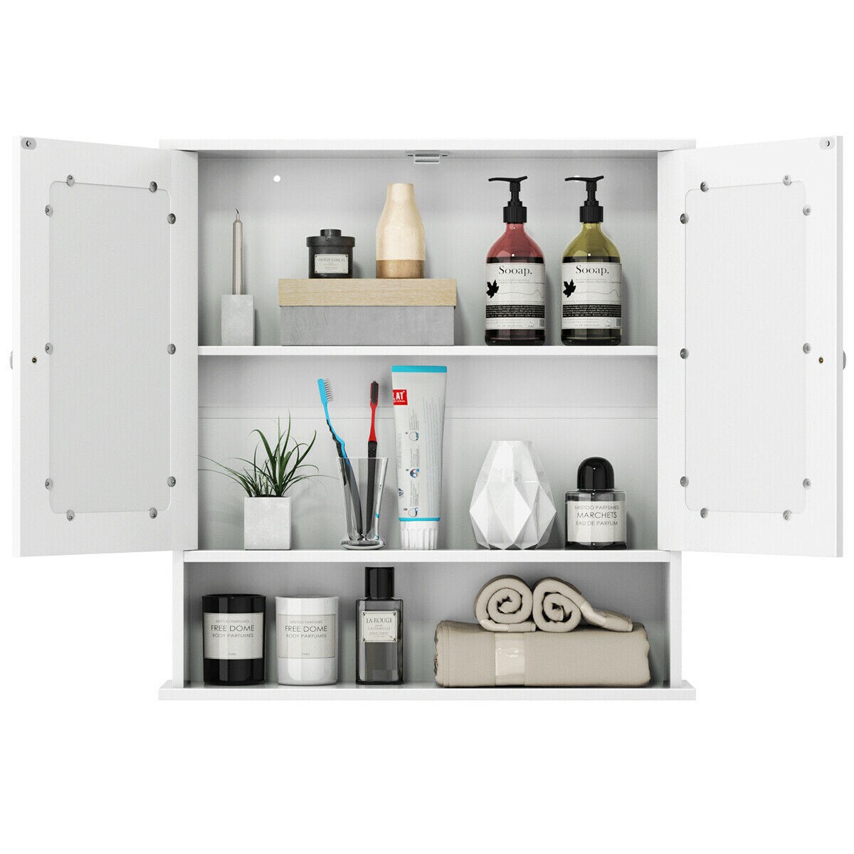 Forclover HYFC-BA7396 Bathroom-Wall-Cabinets - View #4