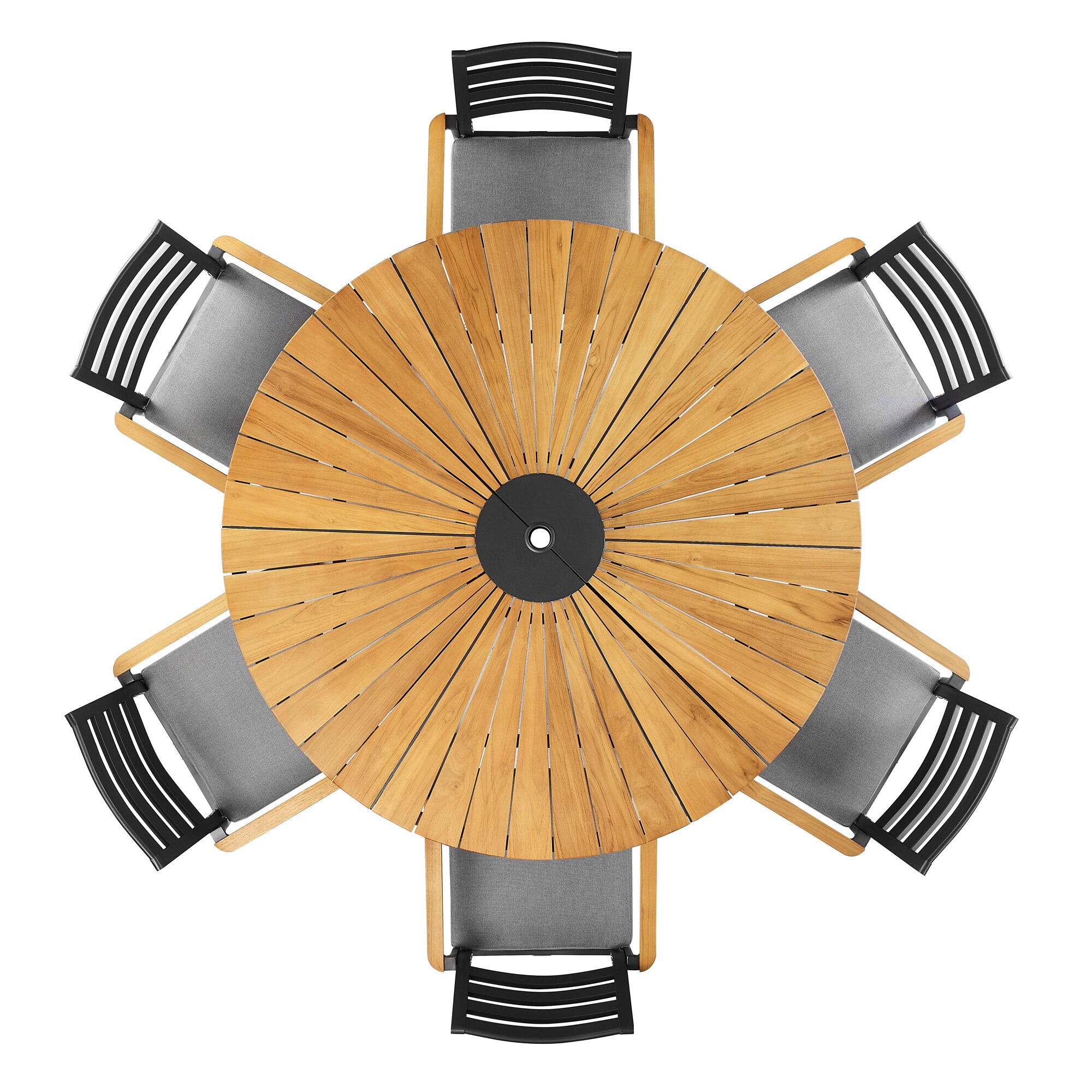 PEAK HOME FURNISHINGS 970484-BK-970486X6 Patio-Dining-Sets - View #8