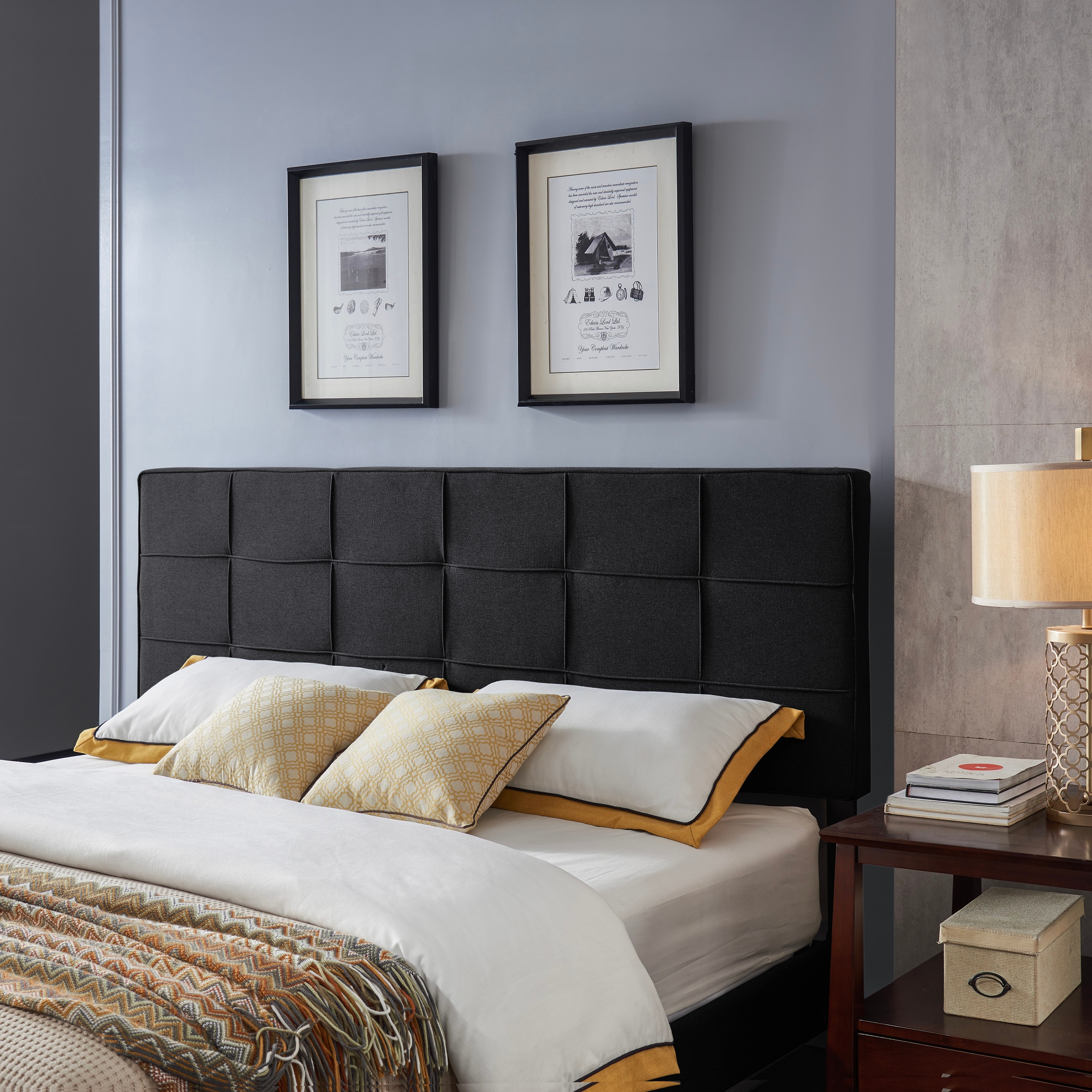 Christopher Knight Home black King Headboard