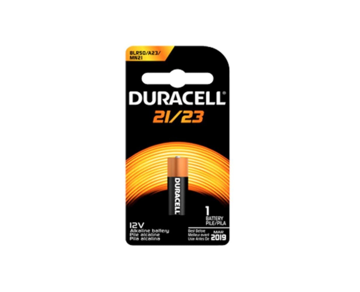 Duracell 12V Alkaline Battery MN21/23 - 330167