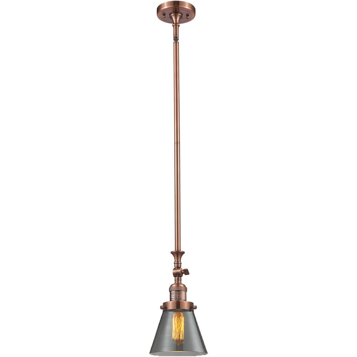 Innovations Lighting 1357716 206-AC-G63-LED Franklin Restoration Cone Mini Pendant