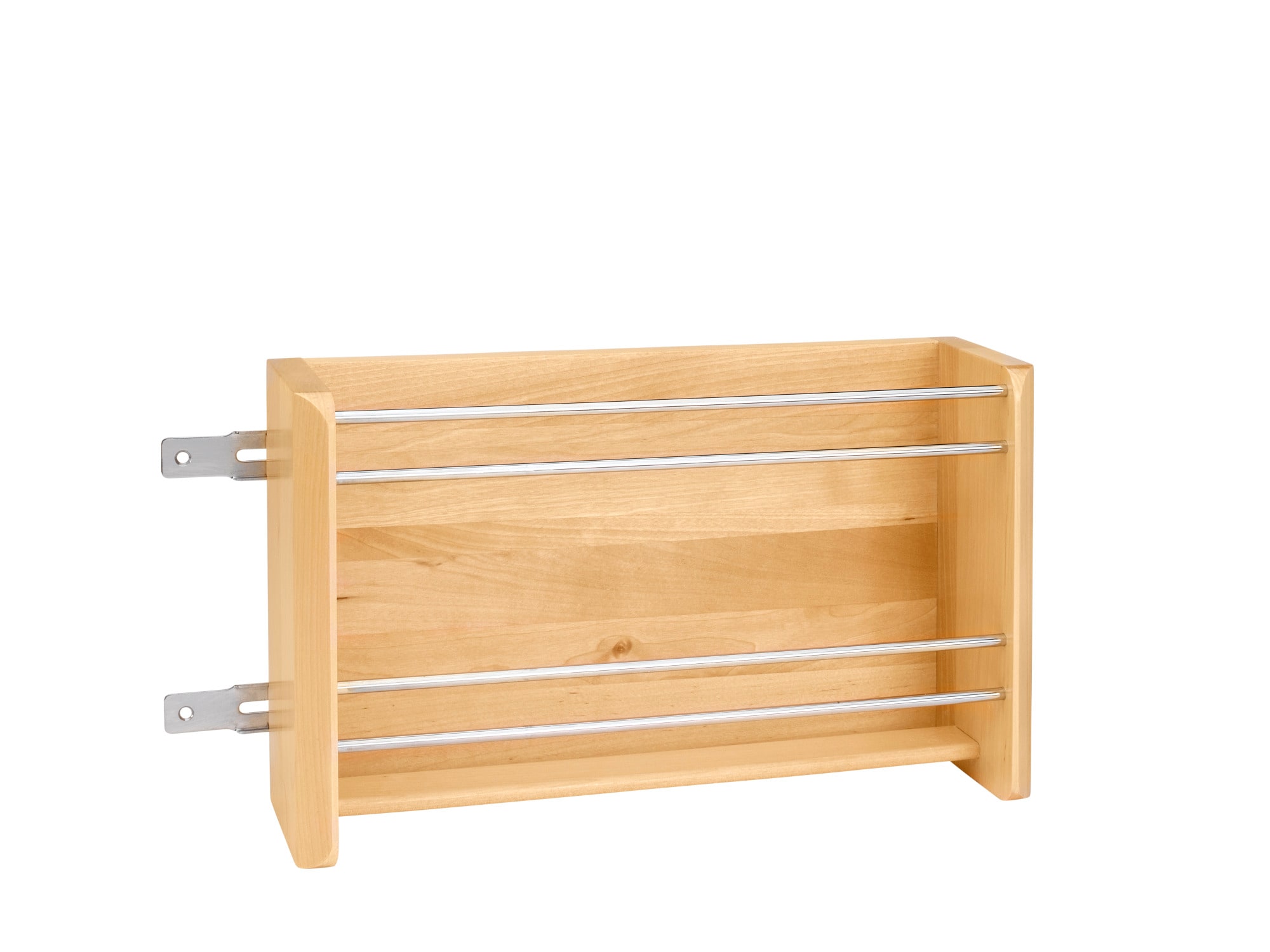Rev-A-Shelf 4WFR-21-1 16.13-Inches W x 8-Inches H x 3.88-Inches D Cabinet-mount Natural Wood Wrap organizer