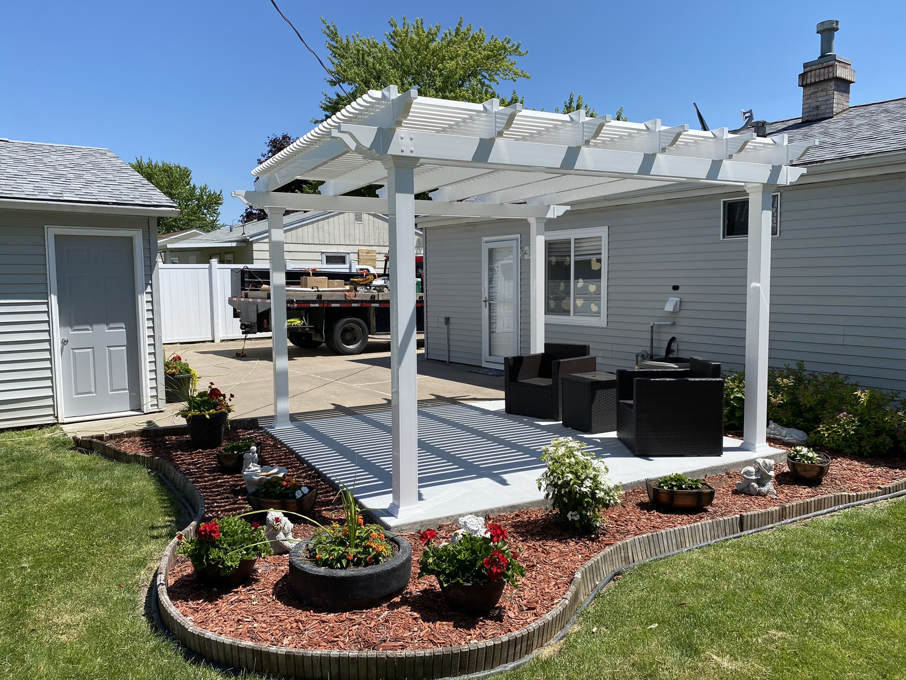 Modern Pergola Kits TRAD16X16F5INCH2023 Pergolas-2 - View #10