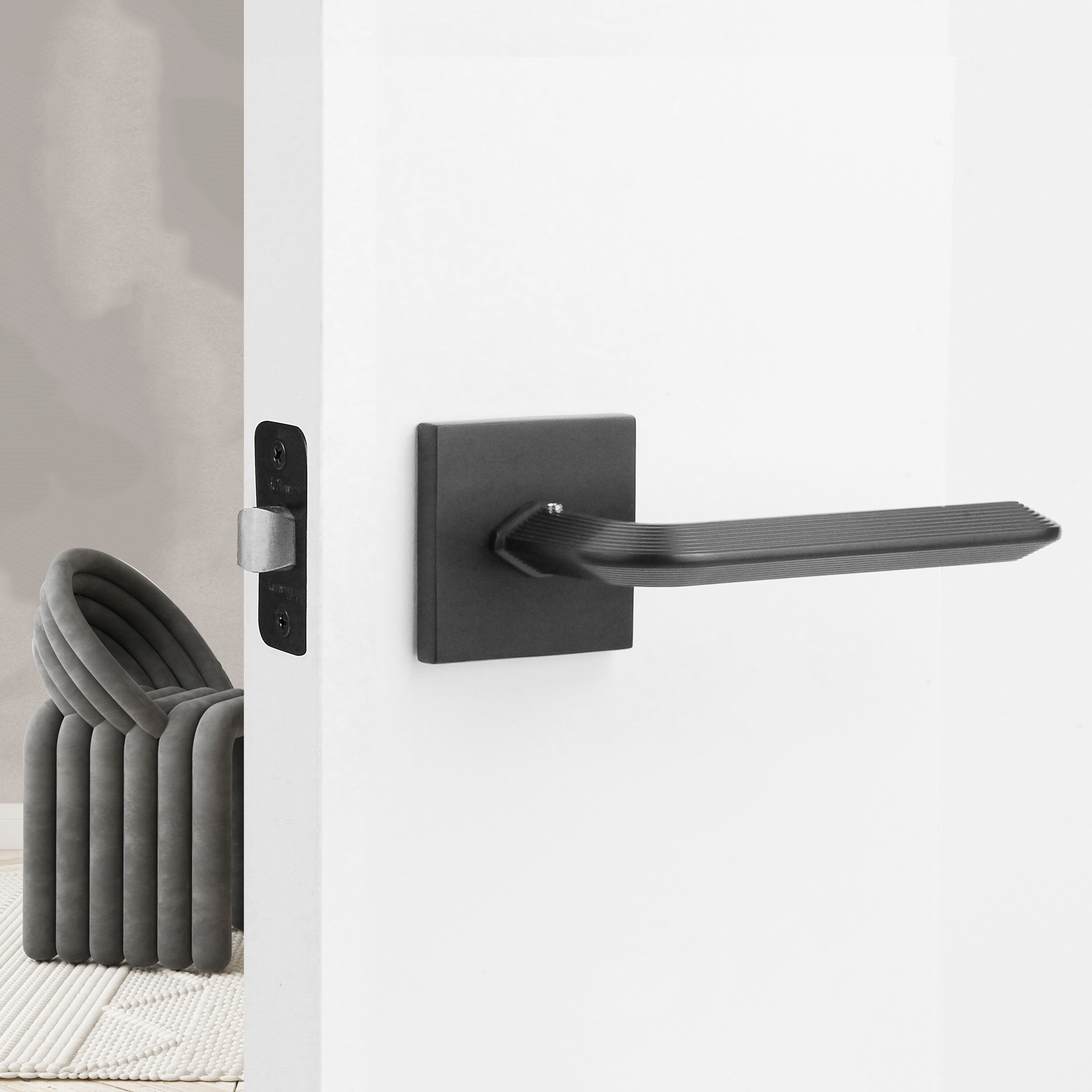 McBowery MB-1107PVMB-RH Door-Handles - View #2