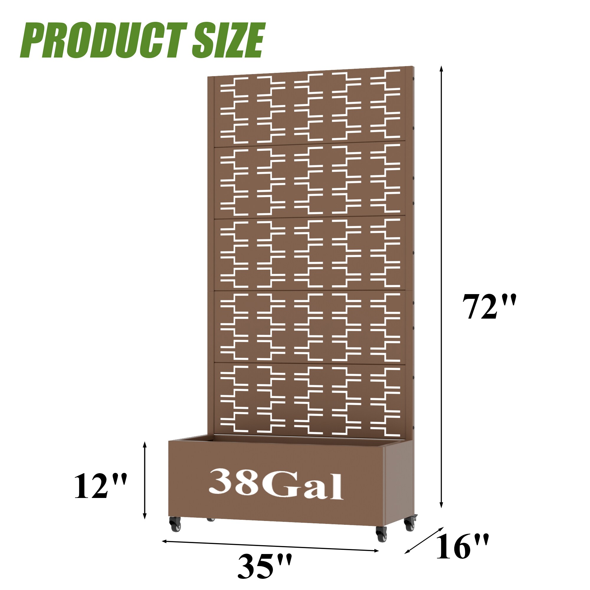 Misty Moon LW0409-RPB-ZZX104 Raised-Planter-Boxes - View #7