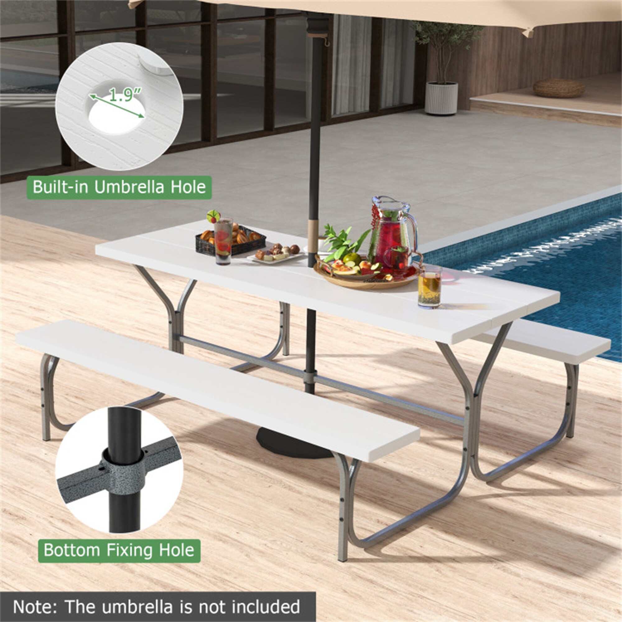 BABOOM BOM-P151716-OR Picnic-Tables - View #4