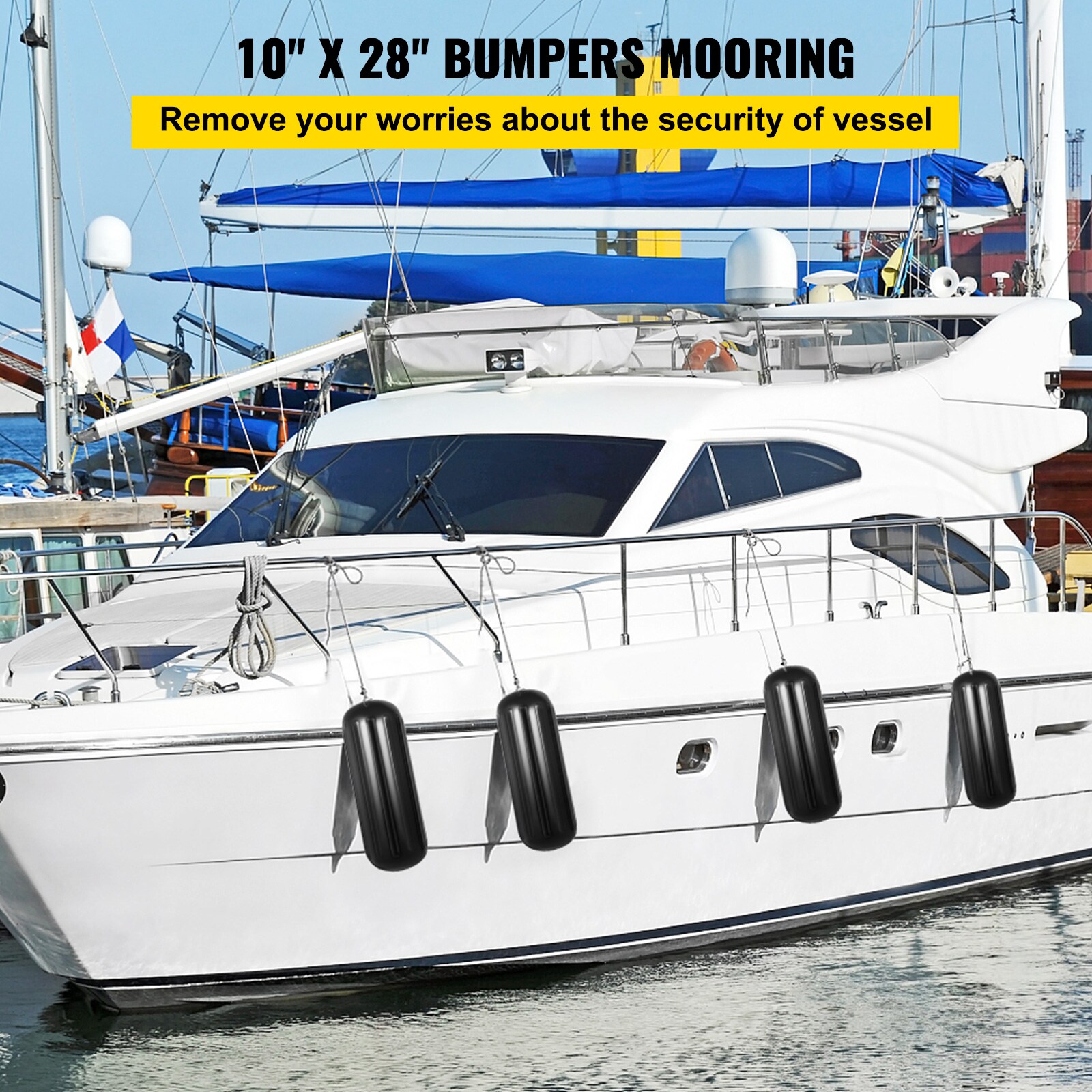 VEVOR DNB10X28YCBHQHS01V0 Boat-Bumpers - View #5