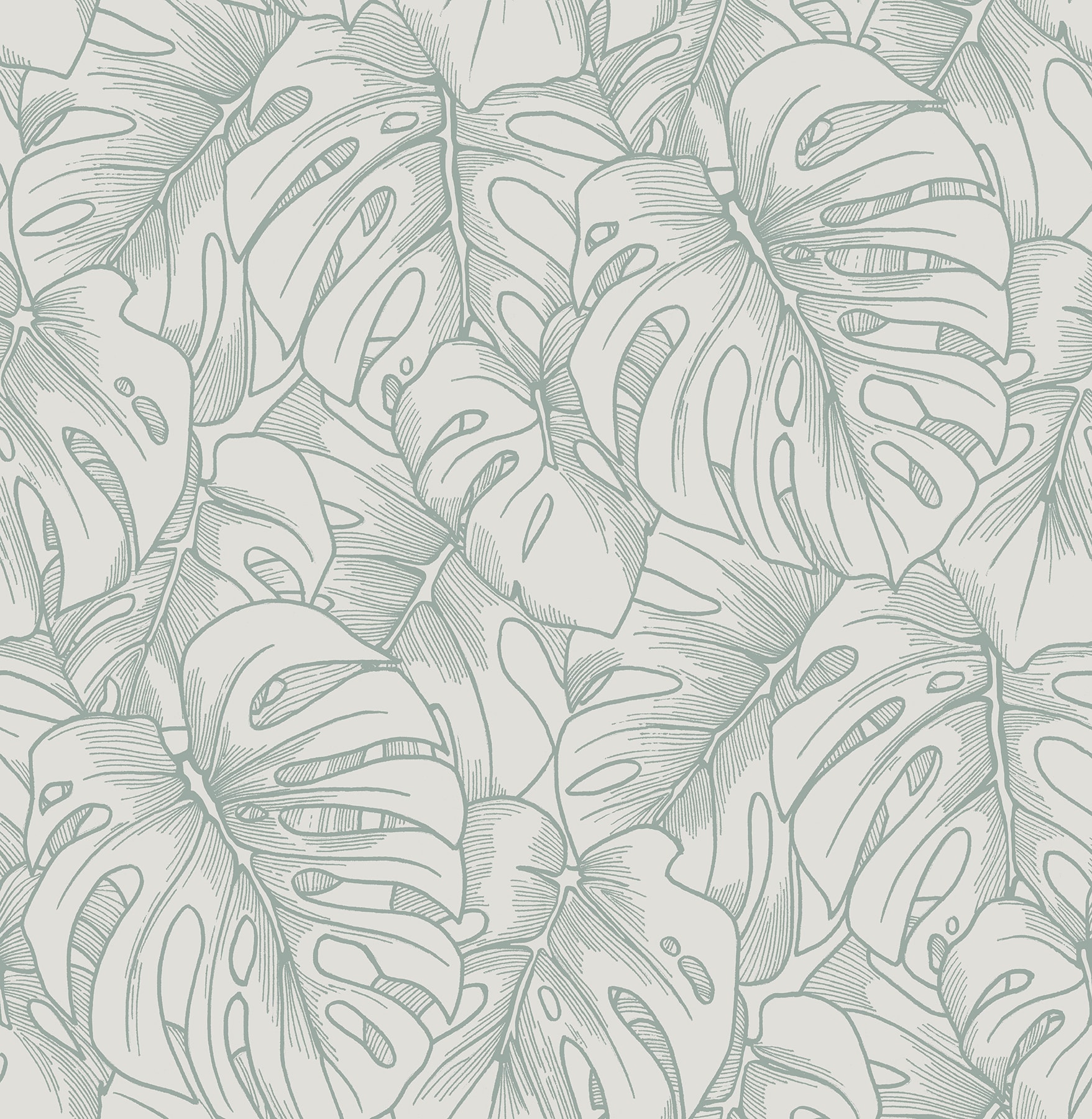 Scott Living 2964-87343 56.4-sq ft Olive Non-woven Textured Ivy/Vines 3D Unpasted Wallpaper