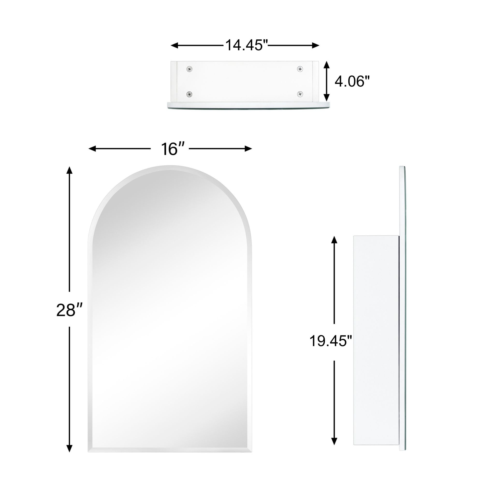 TEHOME GC-TC0021 Bathroom-Medicine-Cabinets - View #7