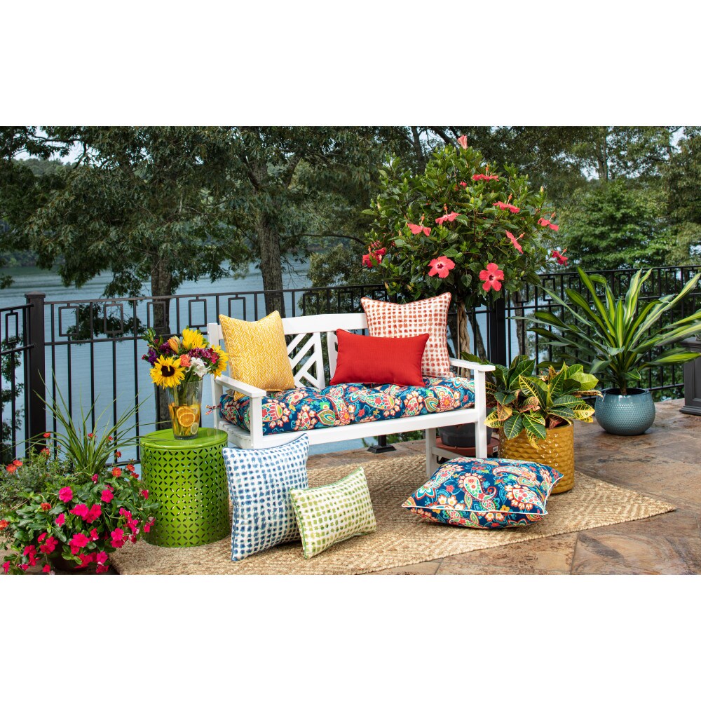 Pillow Perfect Set of 2 Outdoor Carmody Rectangular Throw Pillows