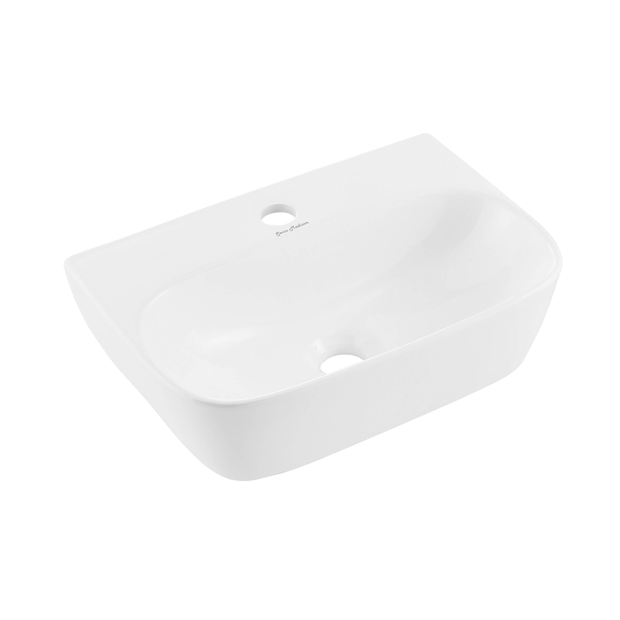 Swiss Madison SM-25-WSANG12WH Bath-Sink - View #2
