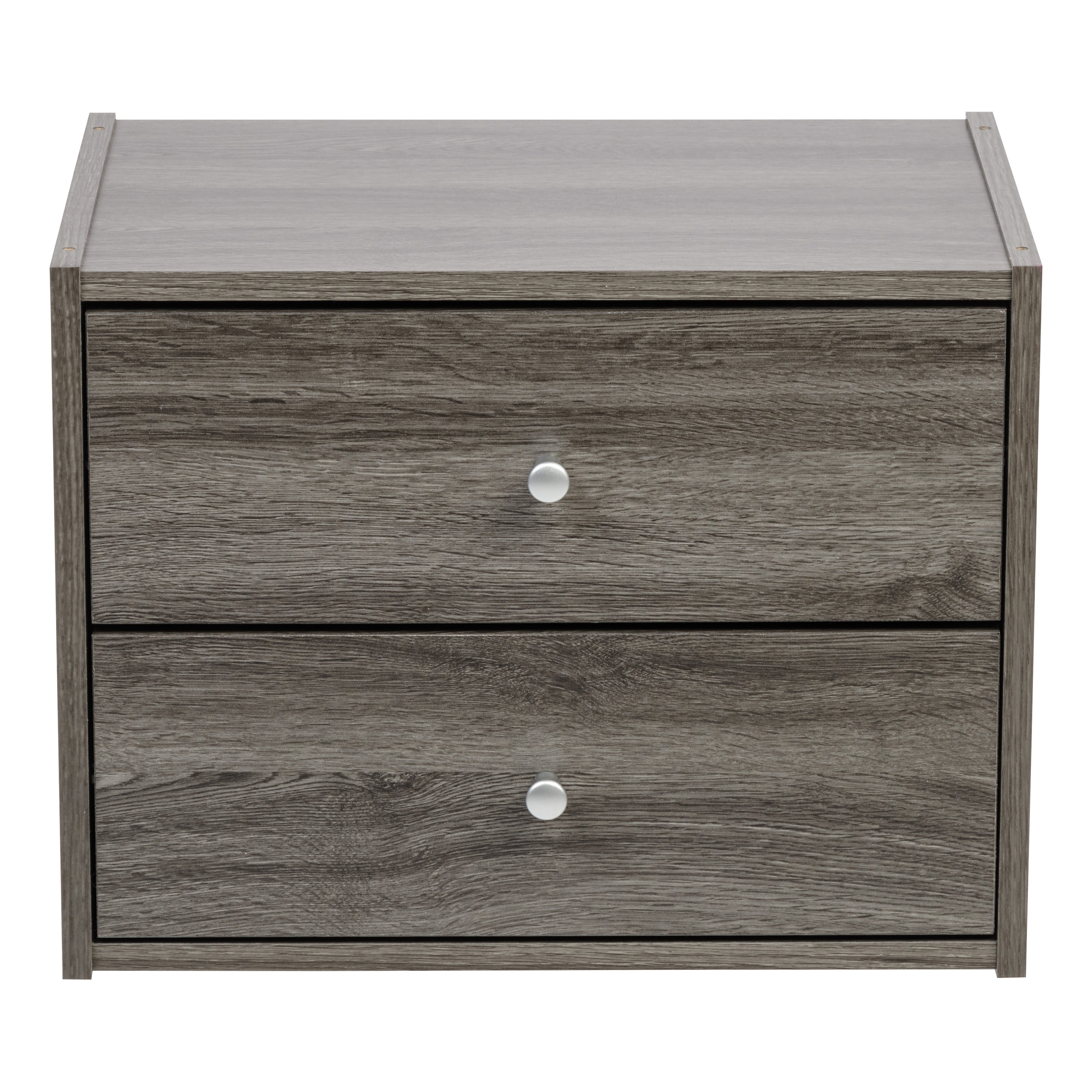 IRIS Chest White 2-Drawer Chest in the Chests department at