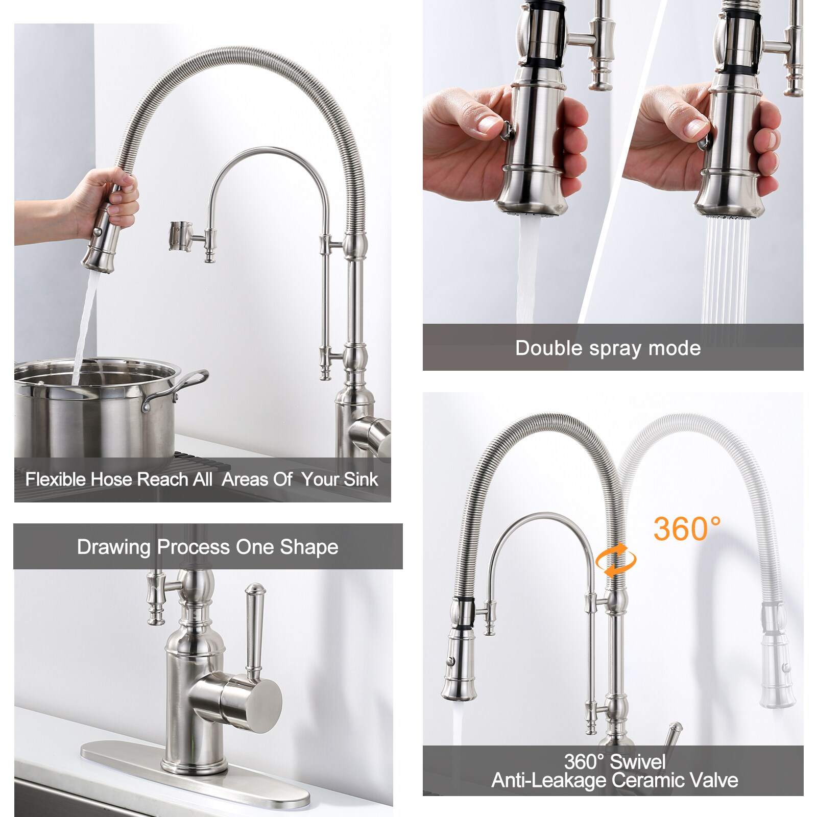 WOWOW KB122009-LW Kitchen-Faucets - View #4