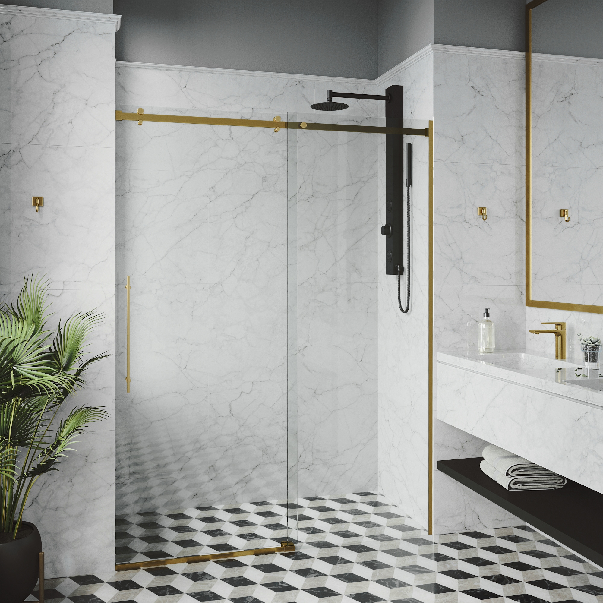VIGO VG6043MGCL6074 Shower-Doors - View #5