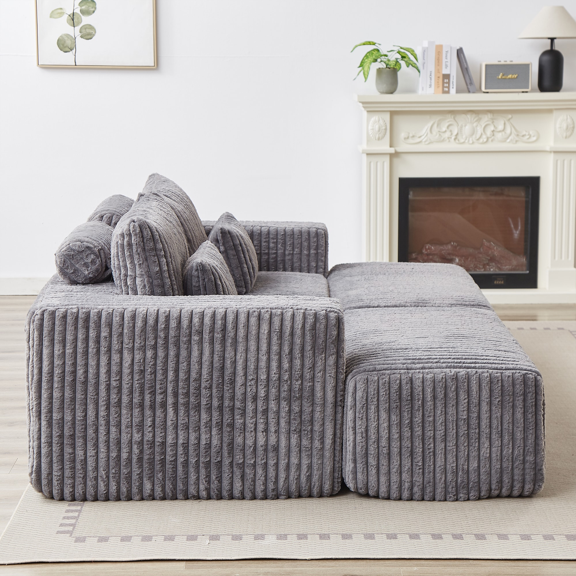 SINOFURN SYA020370GY Sofas-Loveseats - View #15