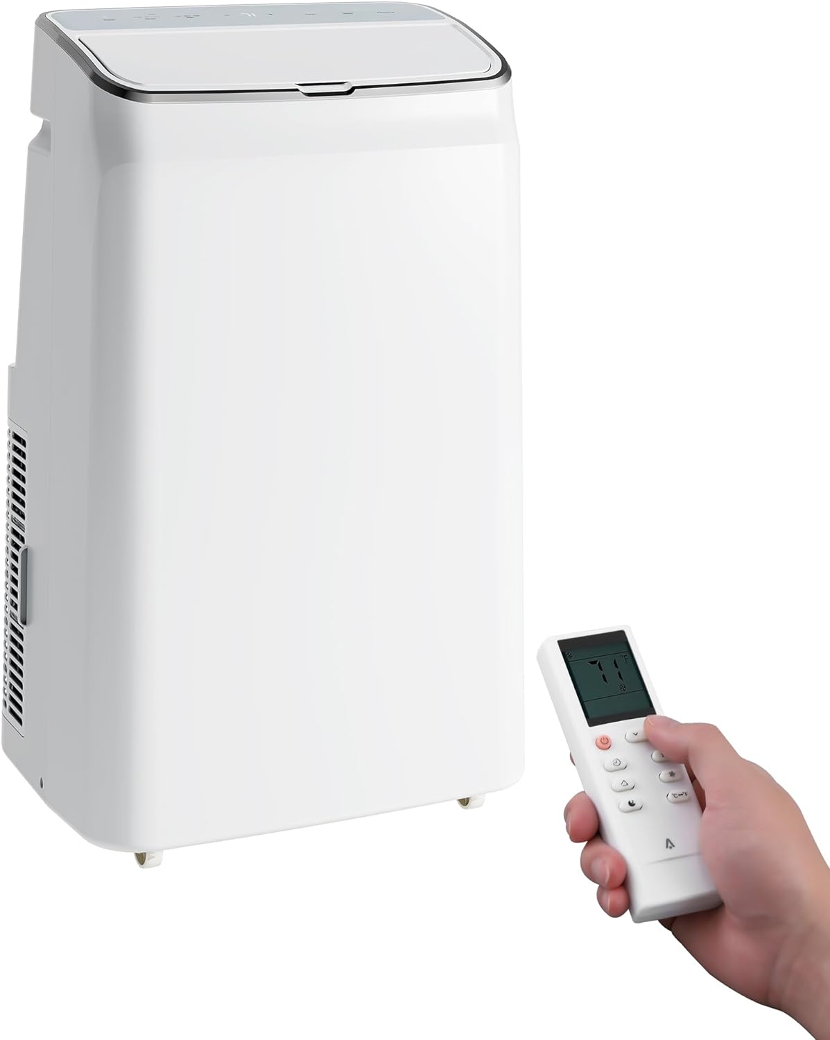 Garvee PHO-109IOPP3 9300 BTU DOE 115-Volt White Vented Portable Air Conditioner Remote Control Included 600-sq ft -Cooling