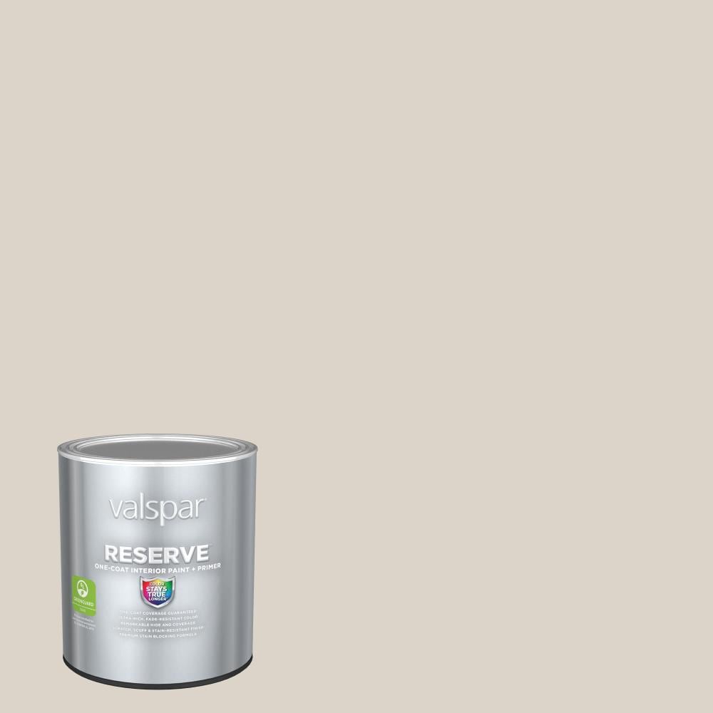 Valspar Reserve Flat Clay Angel 7002-1 Latex Interior Paint + Primer (1- quart) in the Interior Paint department at