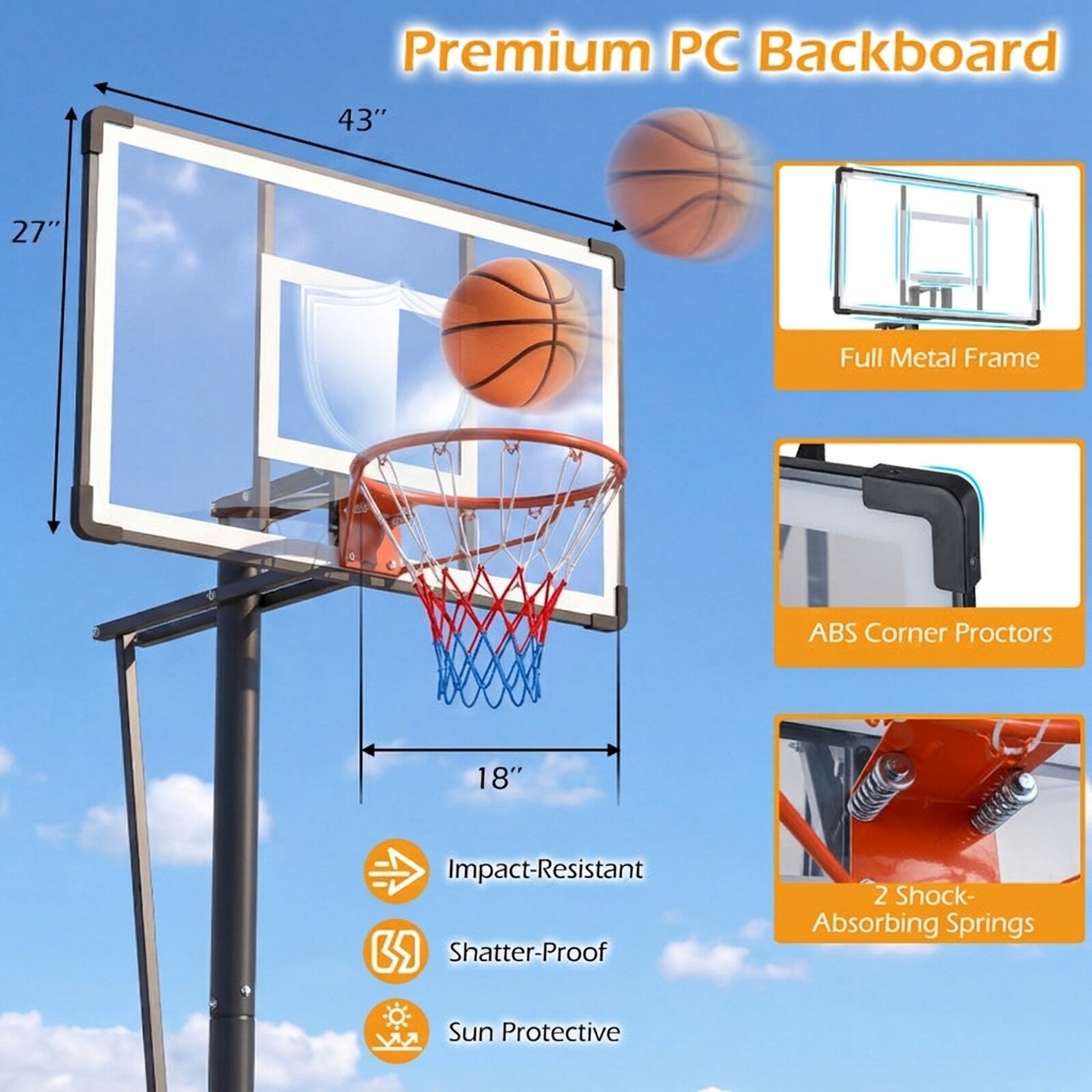 SUGIFT LW102SUGHY2303 Basketball-System - View #5