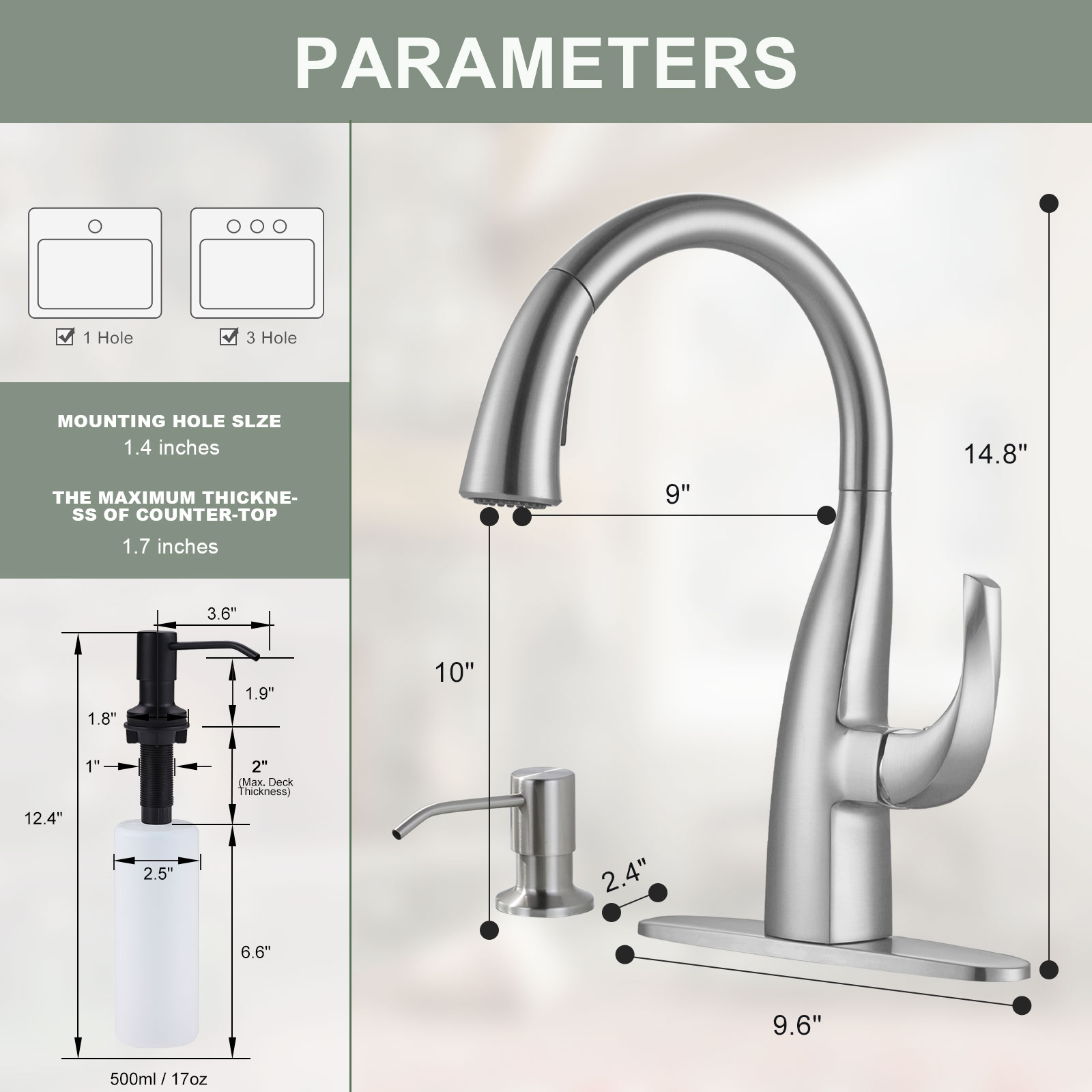 WOWOW 2311701-S Kitchen-Faucets - View #6