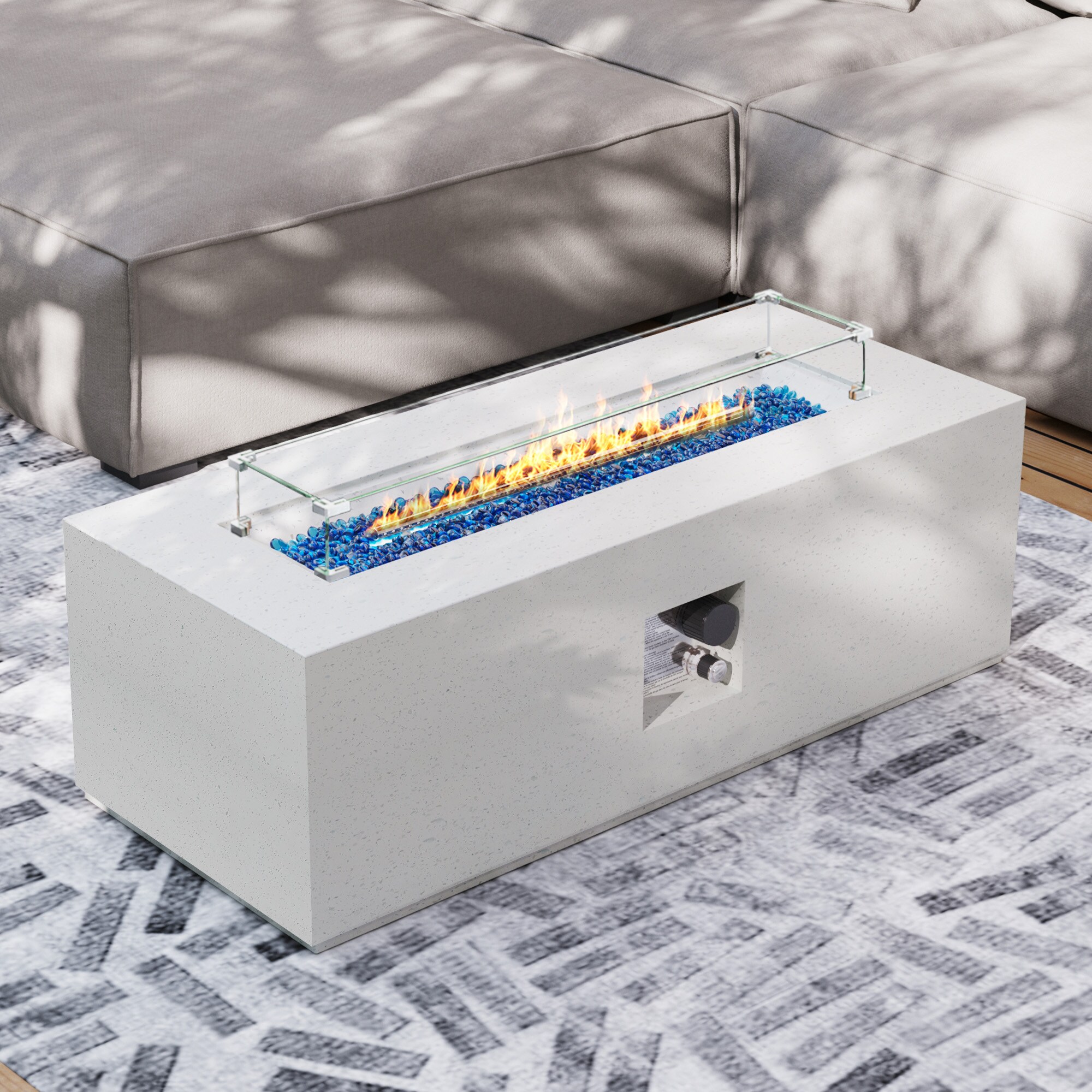 UPHA PL-42S-CFX-MB-B Outdoor-Gas-Firepits - View #4