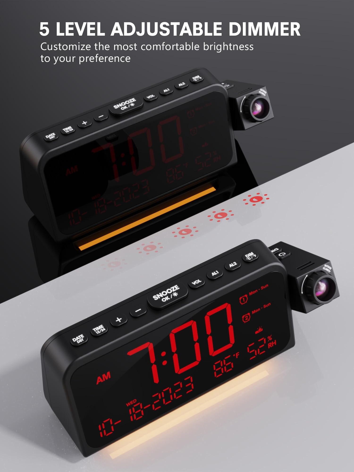 Phewnyzo LPW0516W001 Indoor-Outdoor-Clocks - View #6
