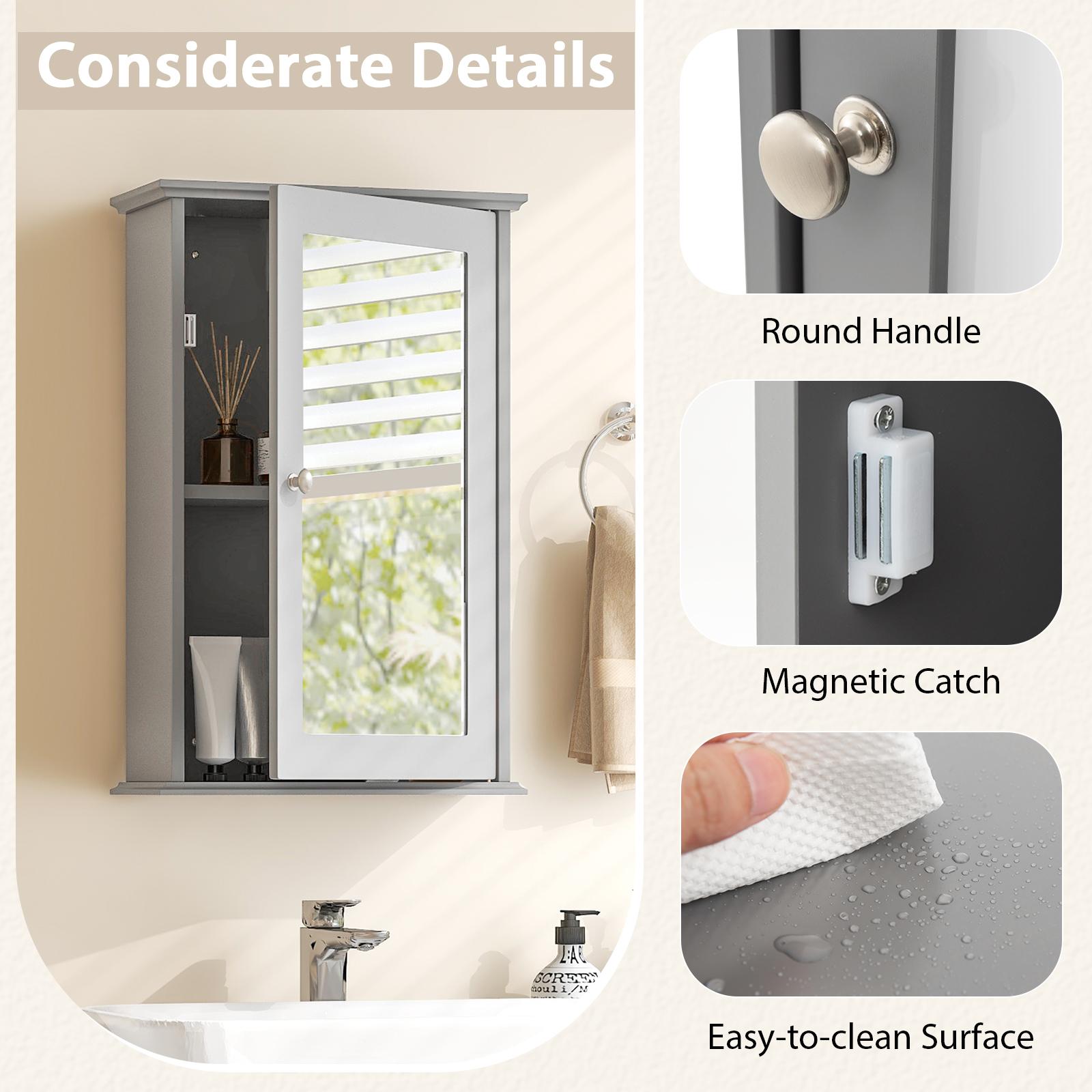 BABOOM BMMP-5846GR Bathroom-Medicine-Cabinets - View #6