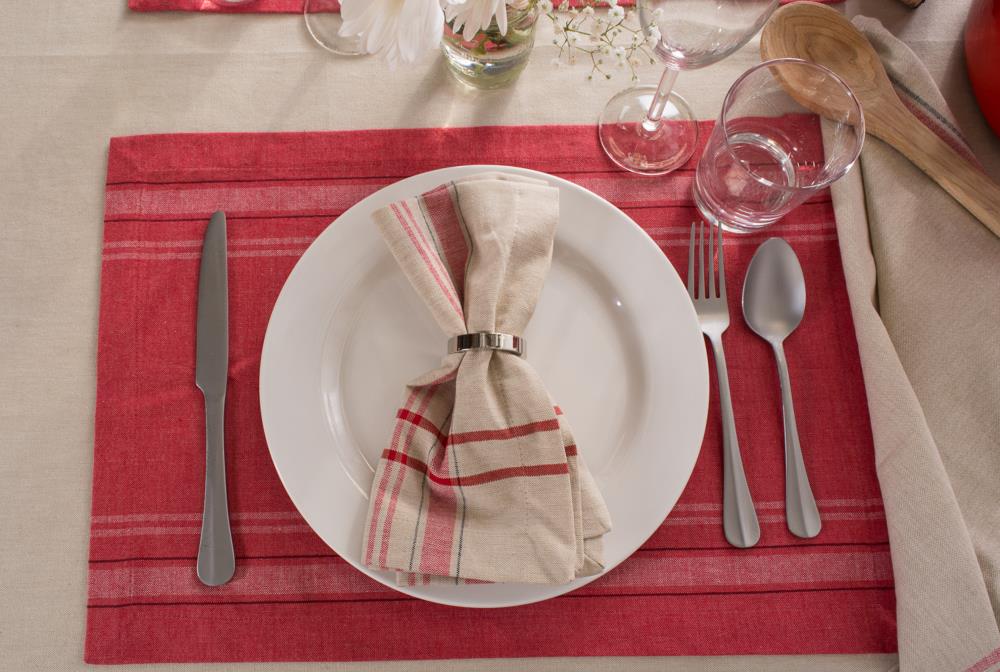 Jacquard Table Cloths Chequers Check Easycare Dining Kitchen Table Linen  Napkins