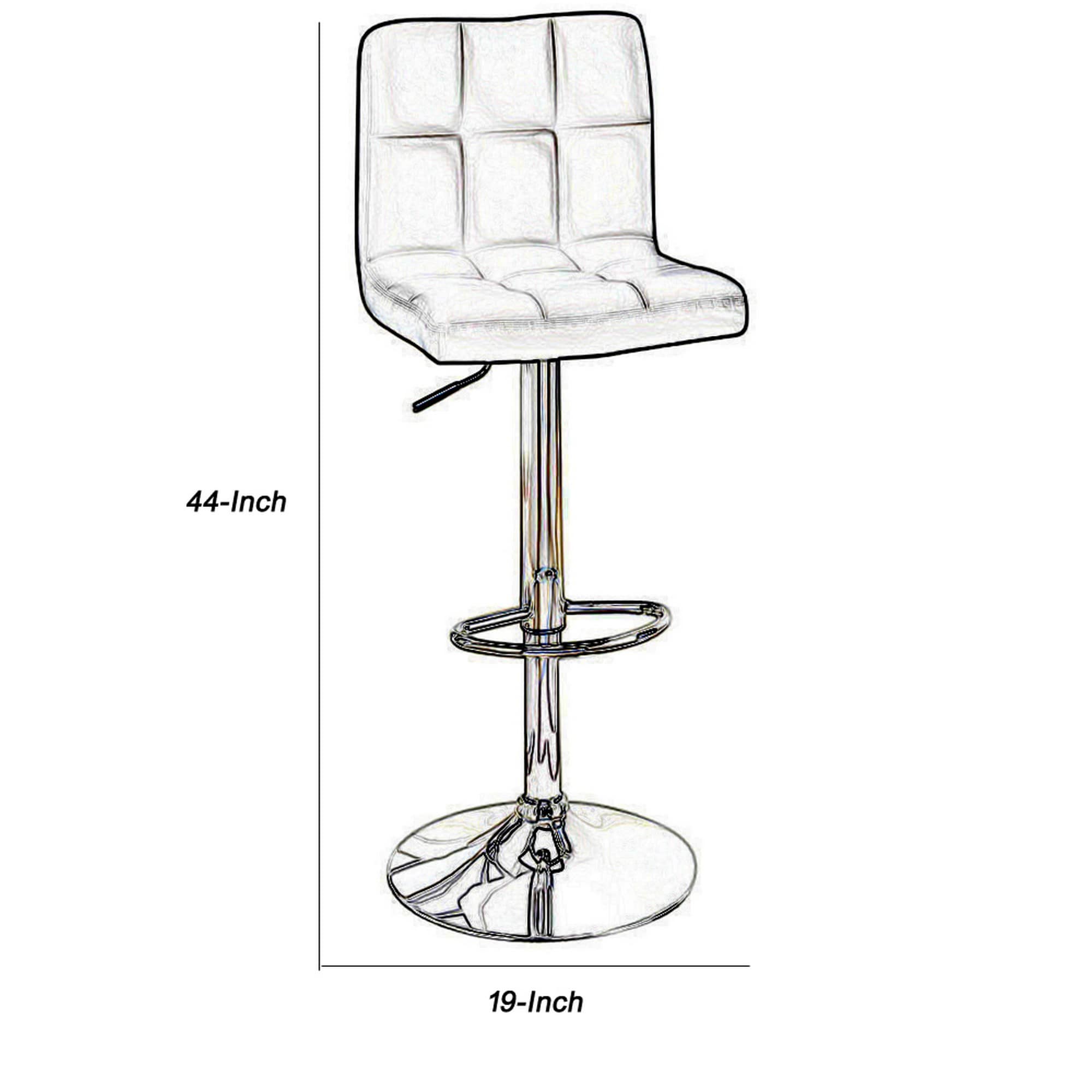 Benzara BM167105 stools - View #5