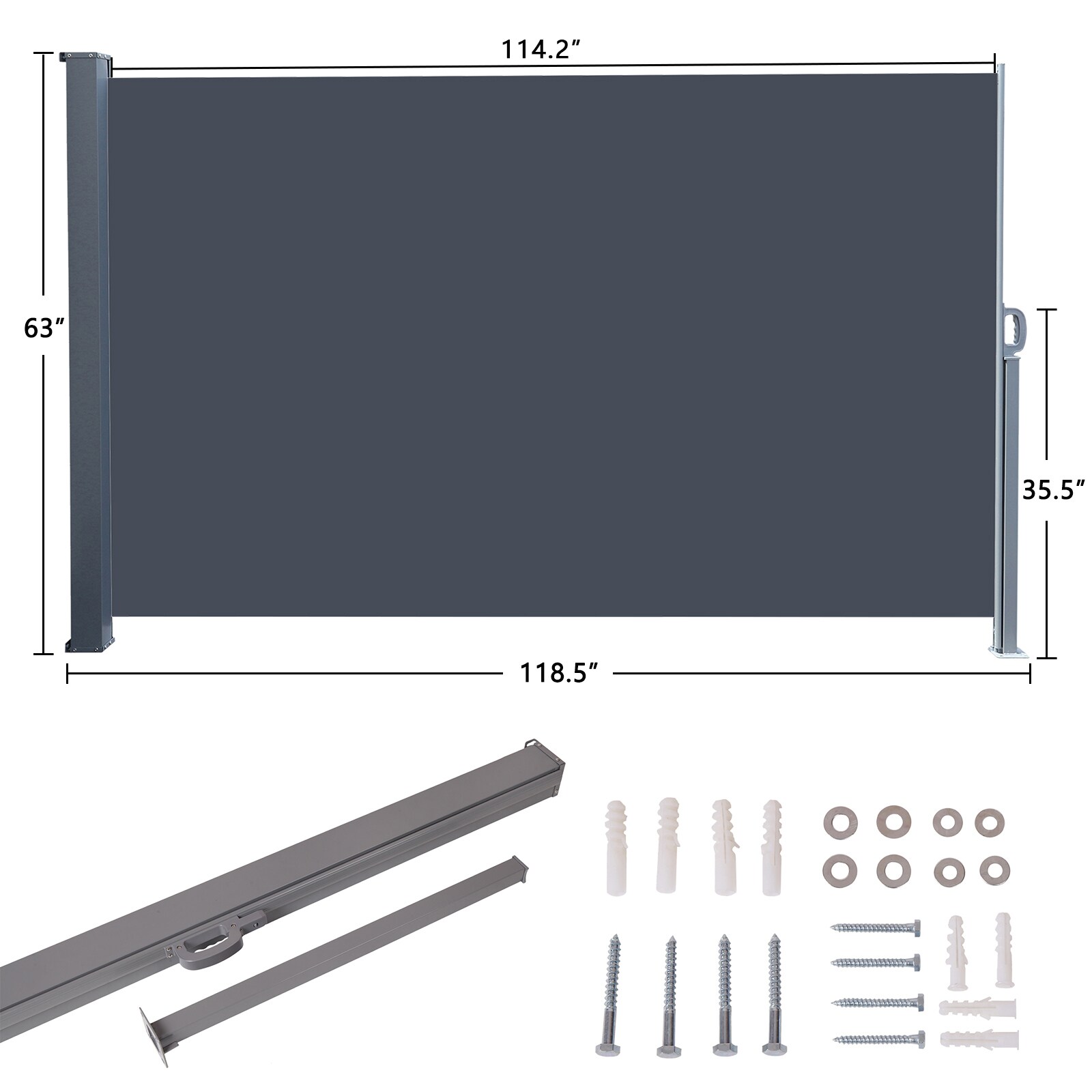 Winado 449730467200 Garden-Utility-Fencing - View #7