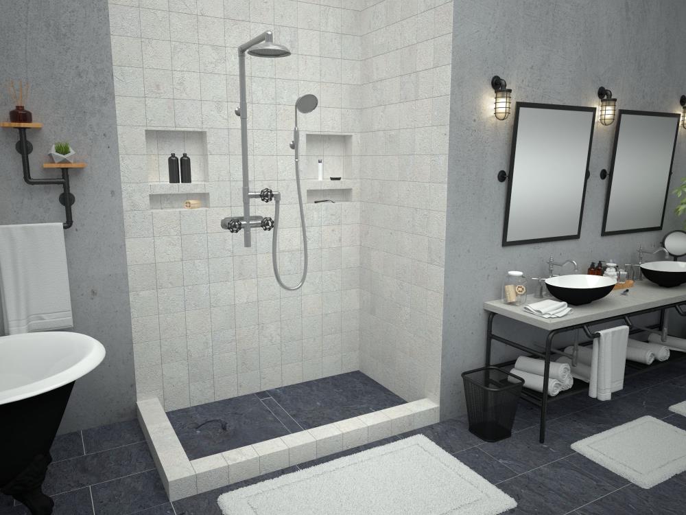 Tile Redi RT3448CDL-PVC-TT Shower-Floors - View #5