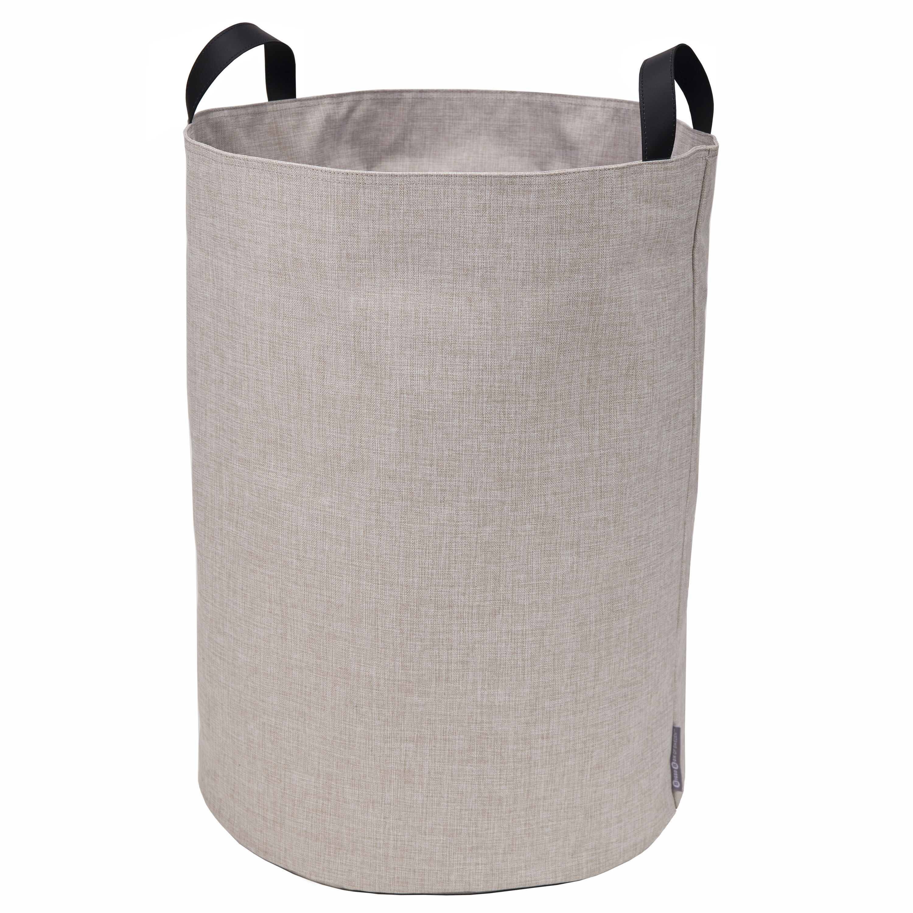 BIGSO BOX OF SWEDEN 6933S0201 Soft Storage 15.8-in W x 21.7-in H x 15.8-in D Beige Polyester Collapsible Bin