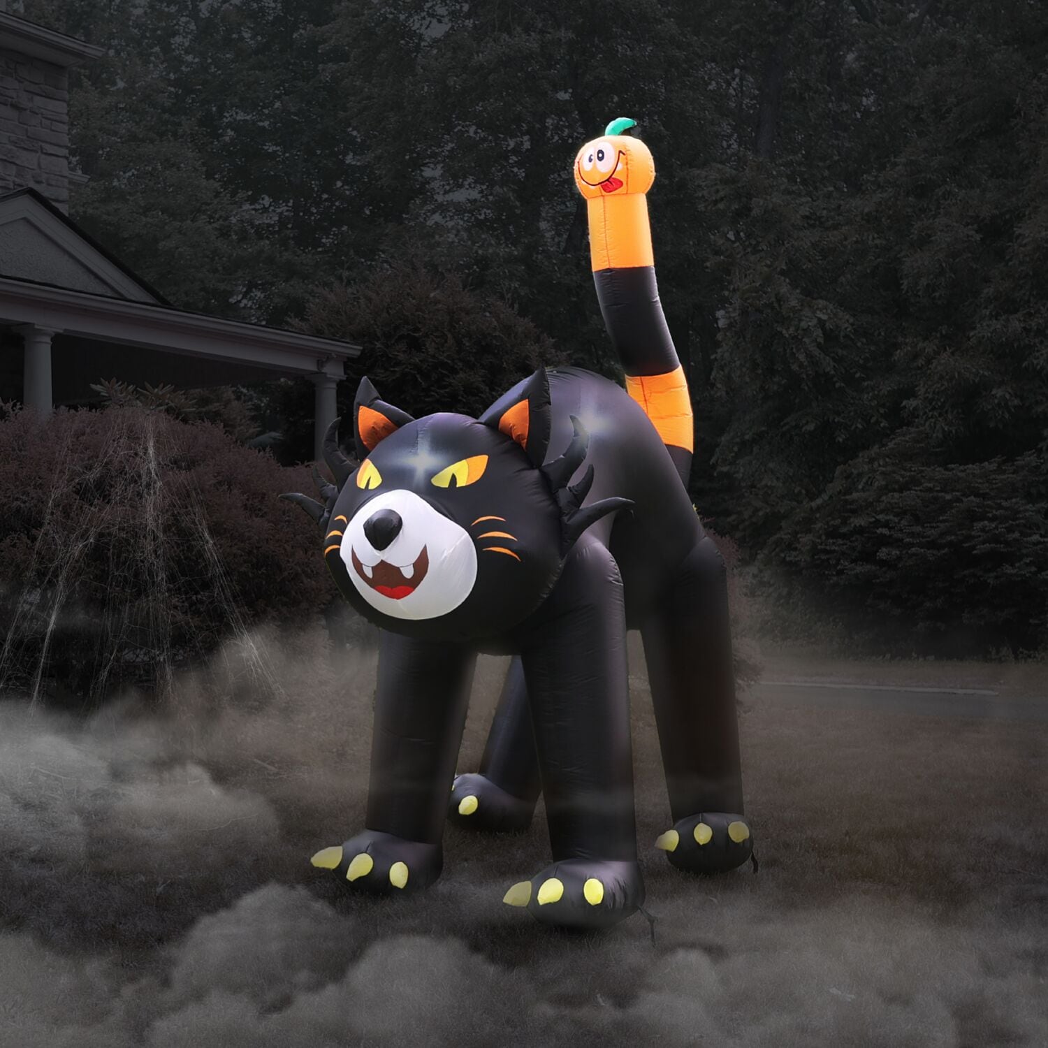 Haunted Hill Farm HIBCAT103-L Outdoor-Halloween-Decor - View #9