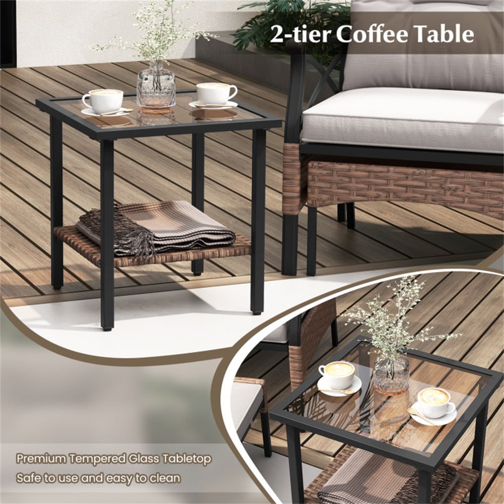 LIVIZA TDS11576BN Patio-Conversation-Sets - View #7