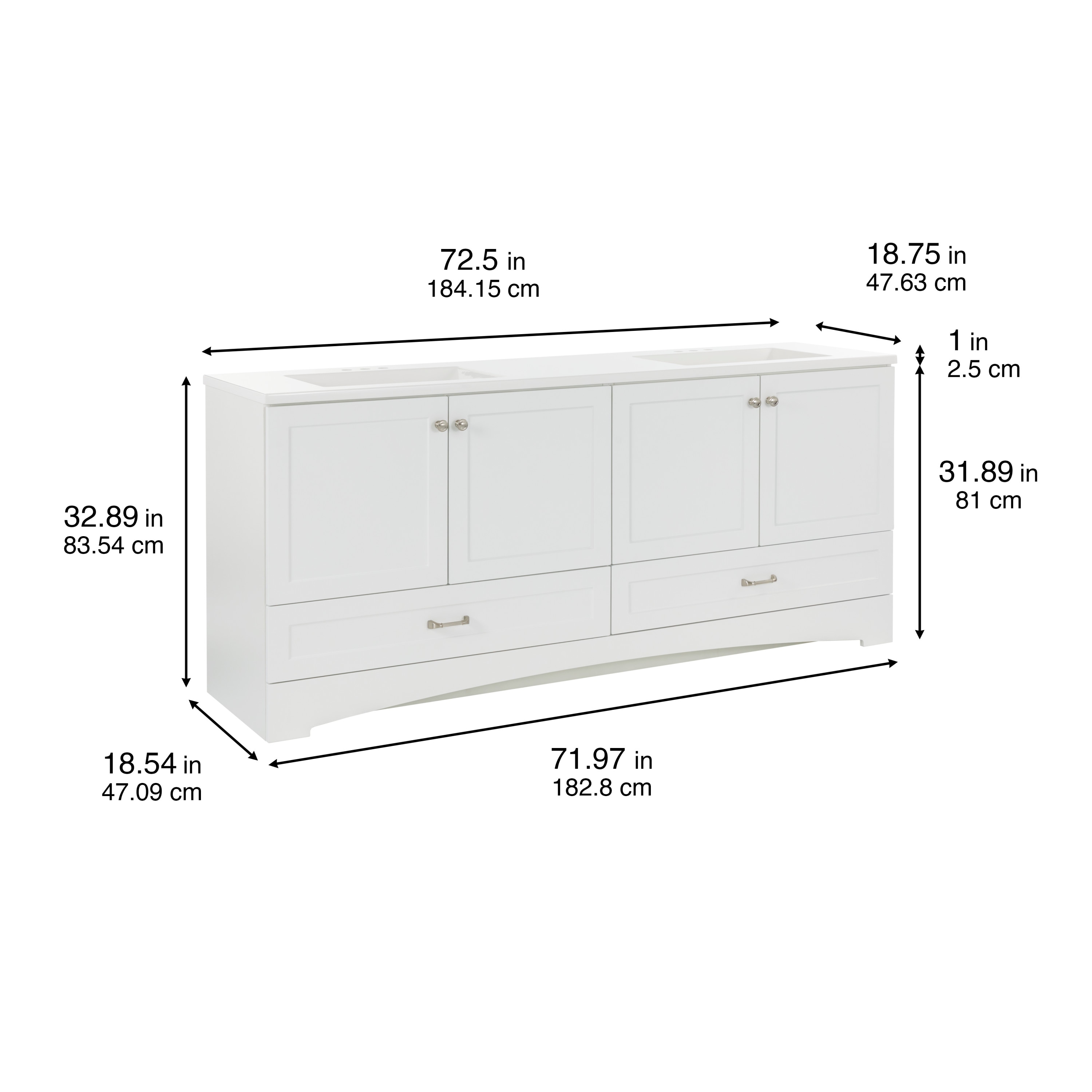 Diamond NOW C72W30361 Bath-Vanity-Combo - View #4