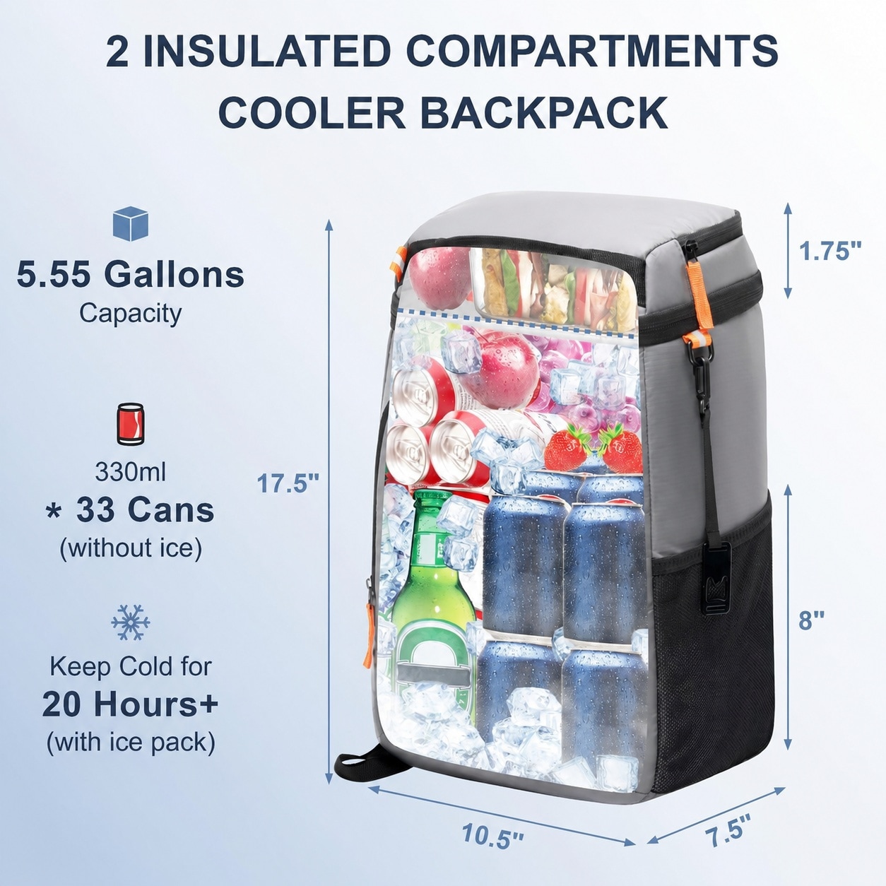 Adrinfly LAD0526D082 Portable-Cooler-Acc - Thumbnail View #2