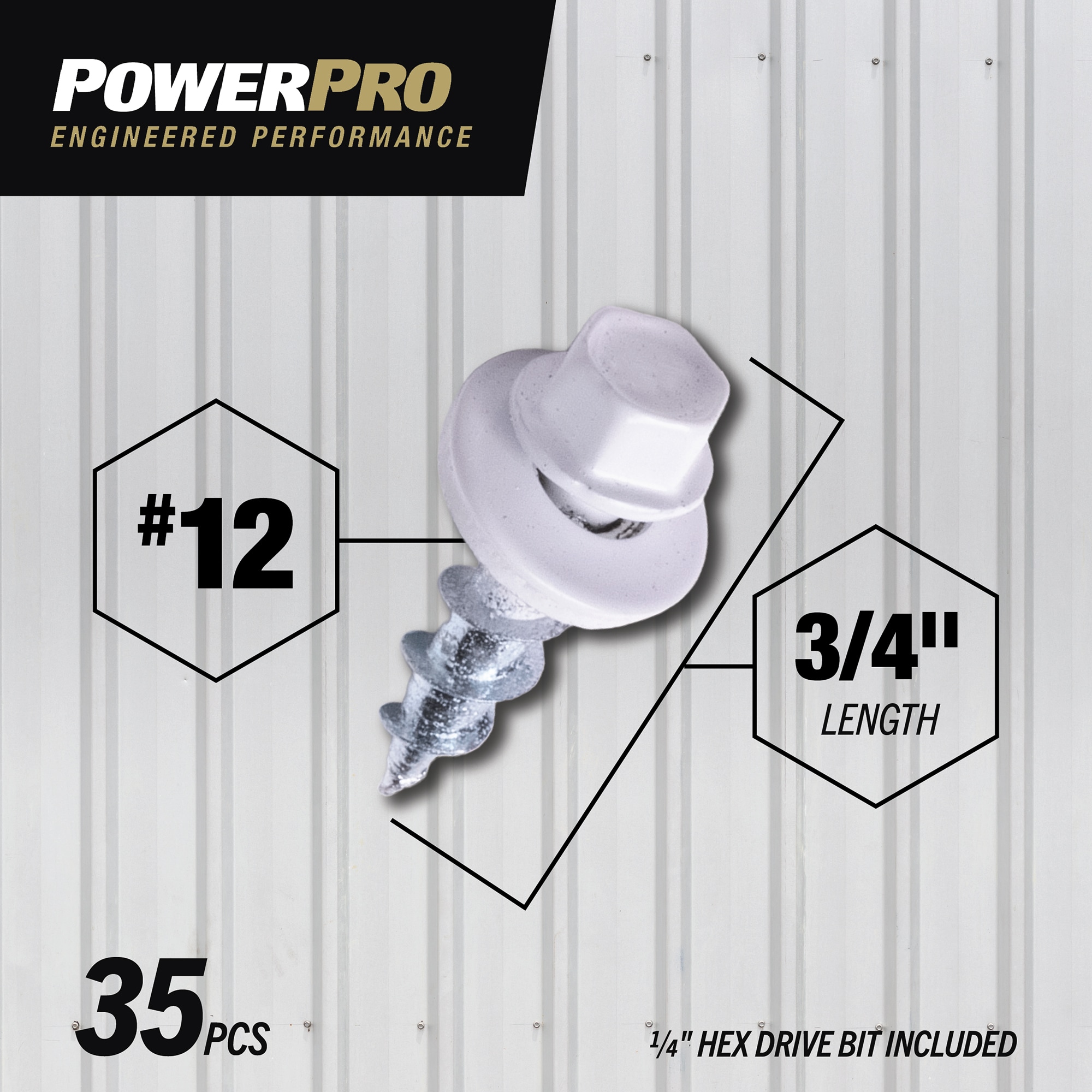 Power Pro 117955 Roofing-Screws - View #2