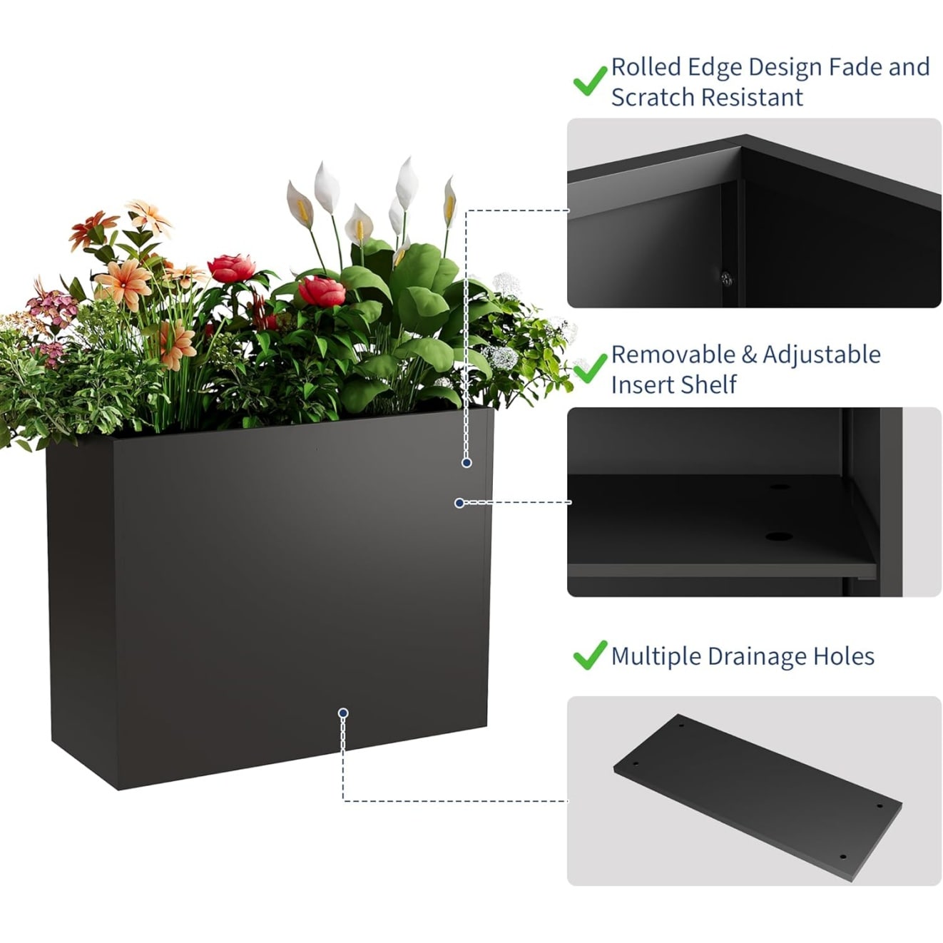 Garvee BY20260427PPG-3538 Planter-Window-Box - View #4