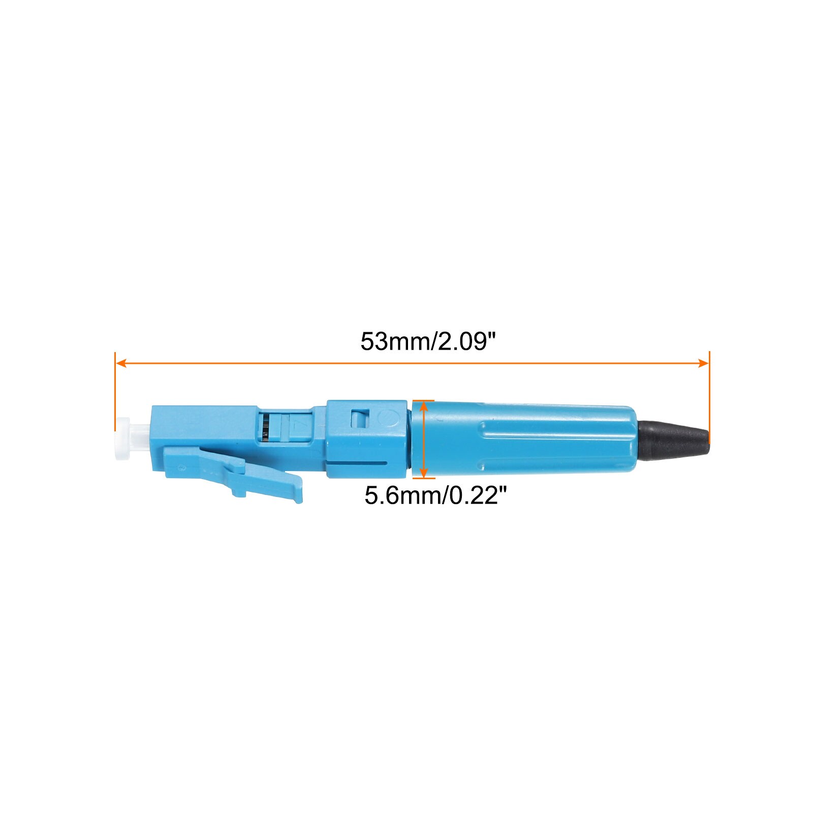 Unique Bargains LC UPC Fiber Optic Quick Connector Single Mode Fiber ...