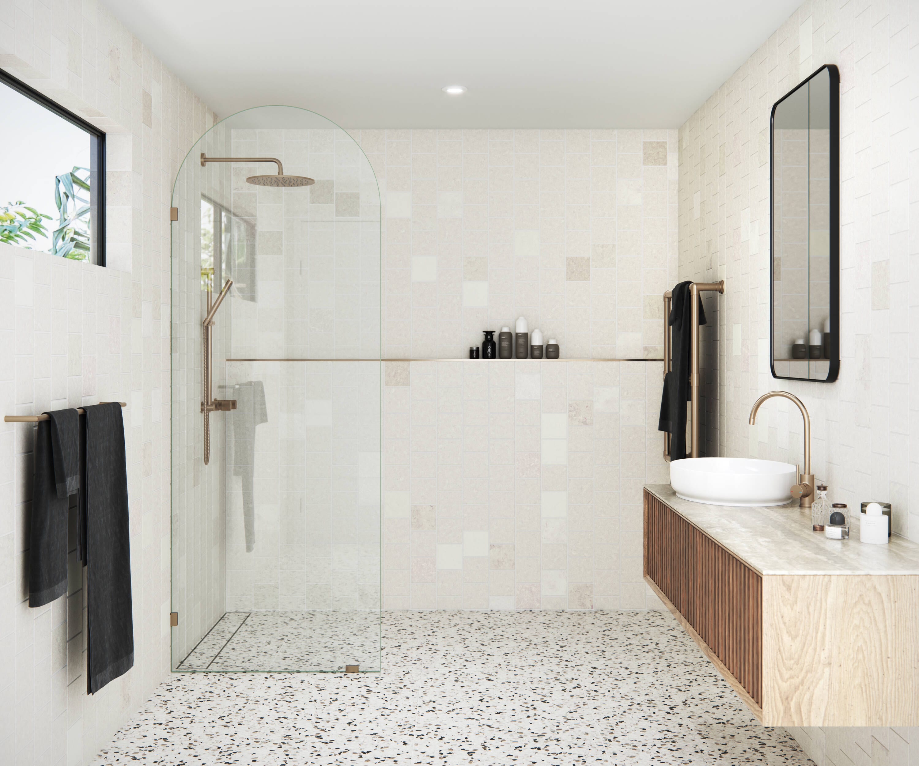 Glass Warehouse ARC-SF-32-BB Shower-Doors - View #3