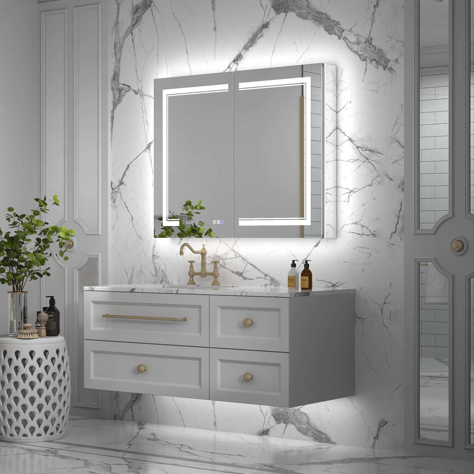 ExBrite MC4032V10DX Bathroom-Medicine-Cabinets - View #15