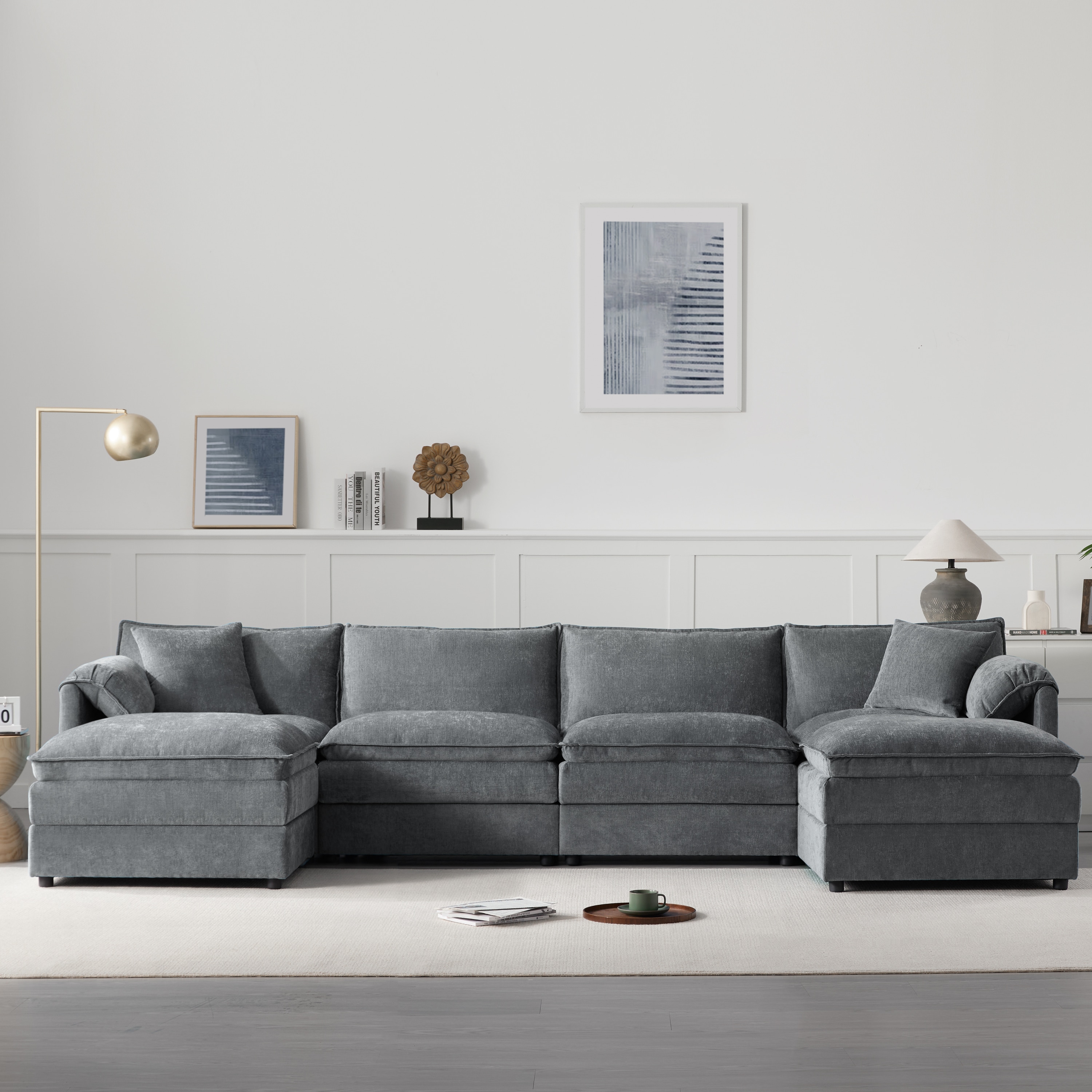 ModernLuxe N723S9687B Sofas-Loveseats - View #2