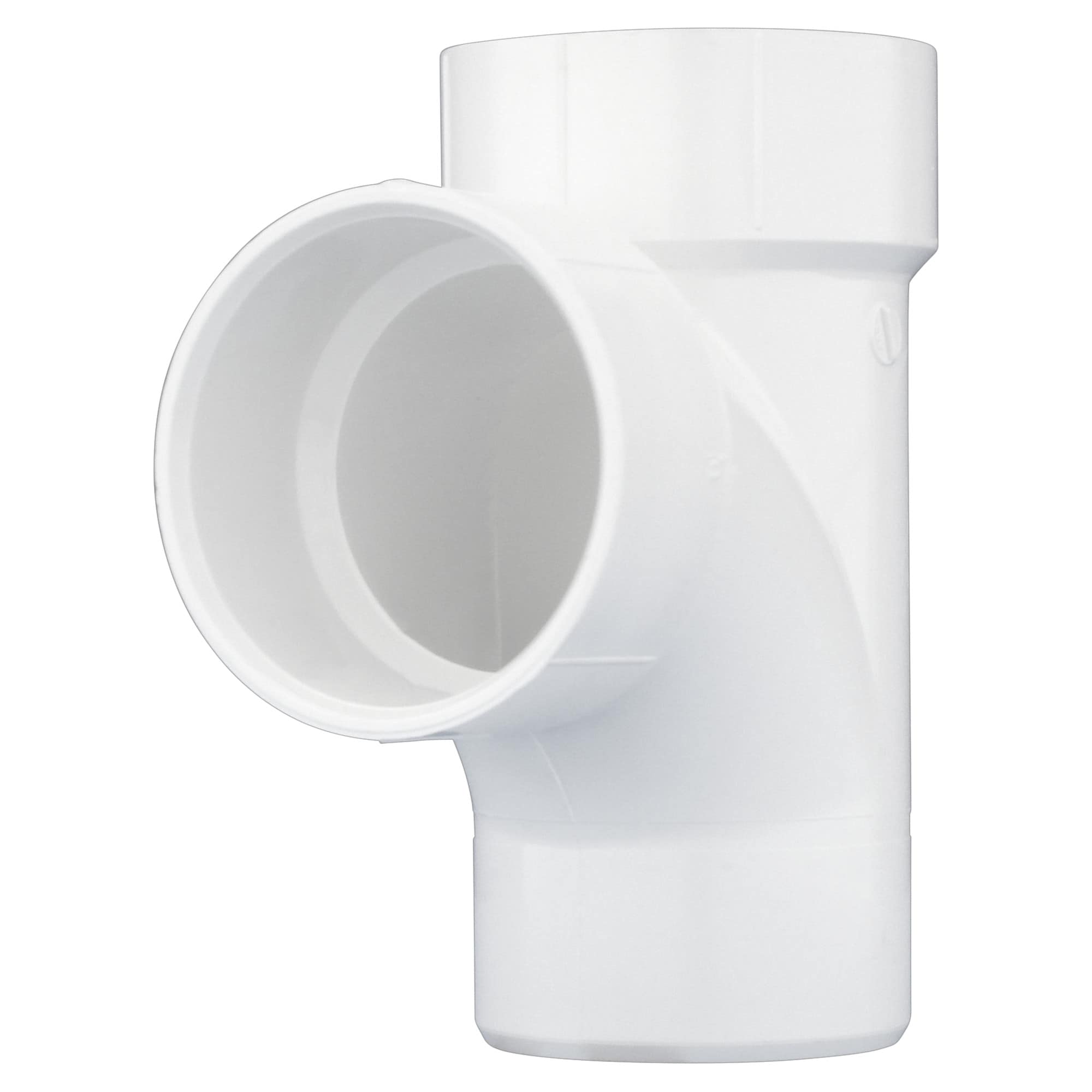 Charlotte Pipe PVC 00403  1000 3-in 90-Degree PVC DWV Sanitary Street Elbow
