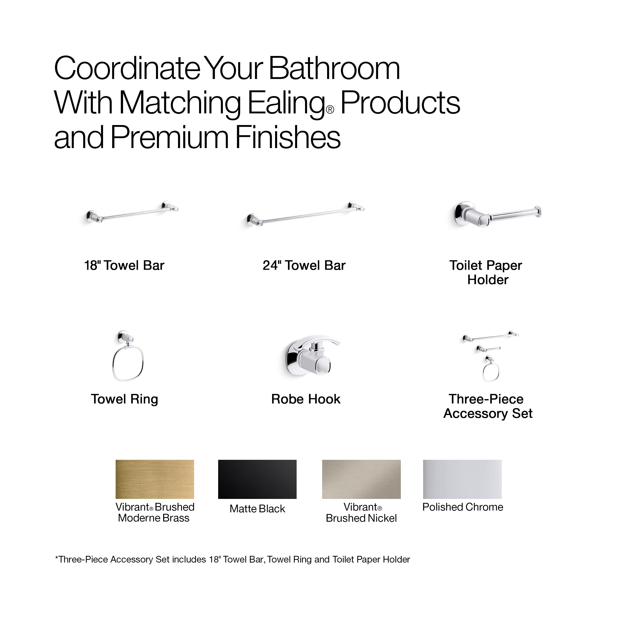 KOHLER R31069-2MB Robe-Hooks - View #6